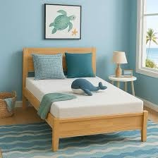 memory foam mattress, gel-infused with high-density base, medium firm, certipur-us, washable cover, 6 inches, queen