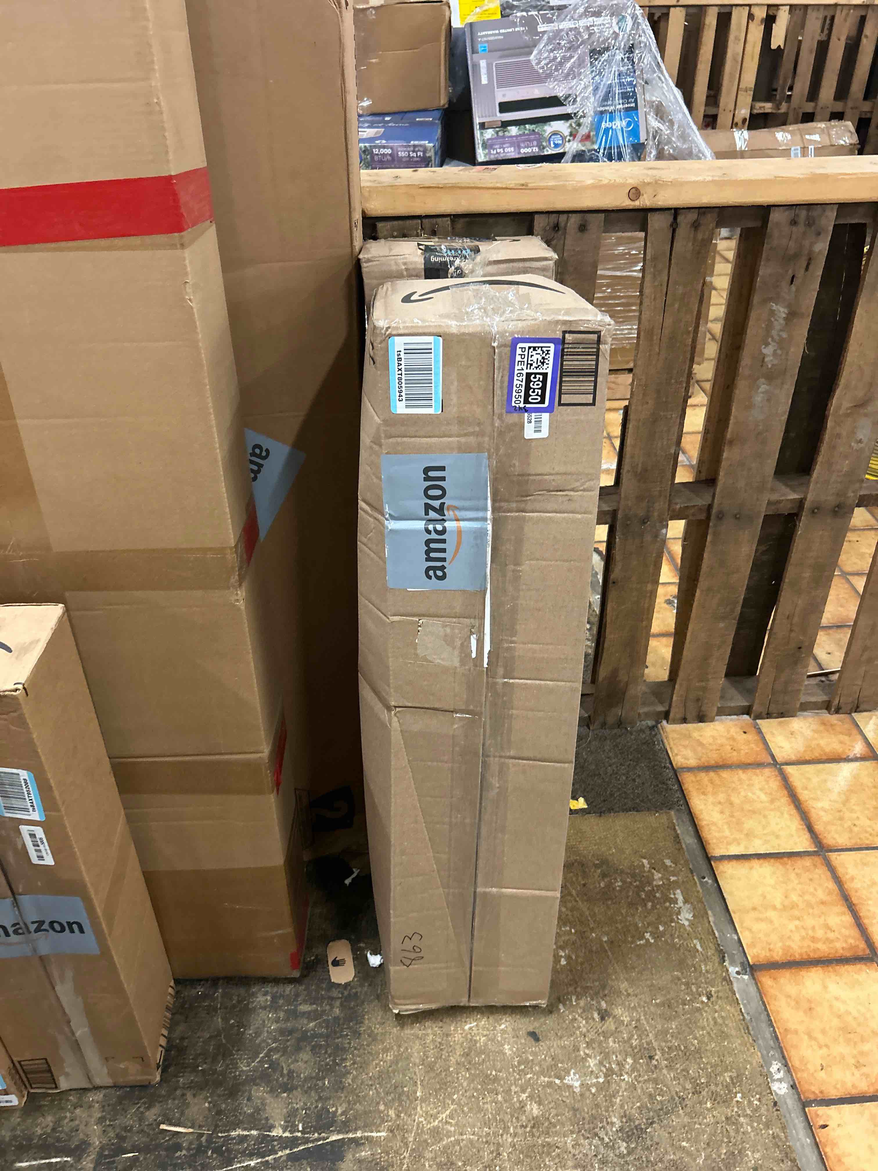 Condition photo showing New/Like New for pangda peel and stick wall molding kit, 3d premade accent molding wainscoting panel for interior wall moulding decor, ready to assemble wainscoting accent panel(3 set,31x63 in+72x63 in)