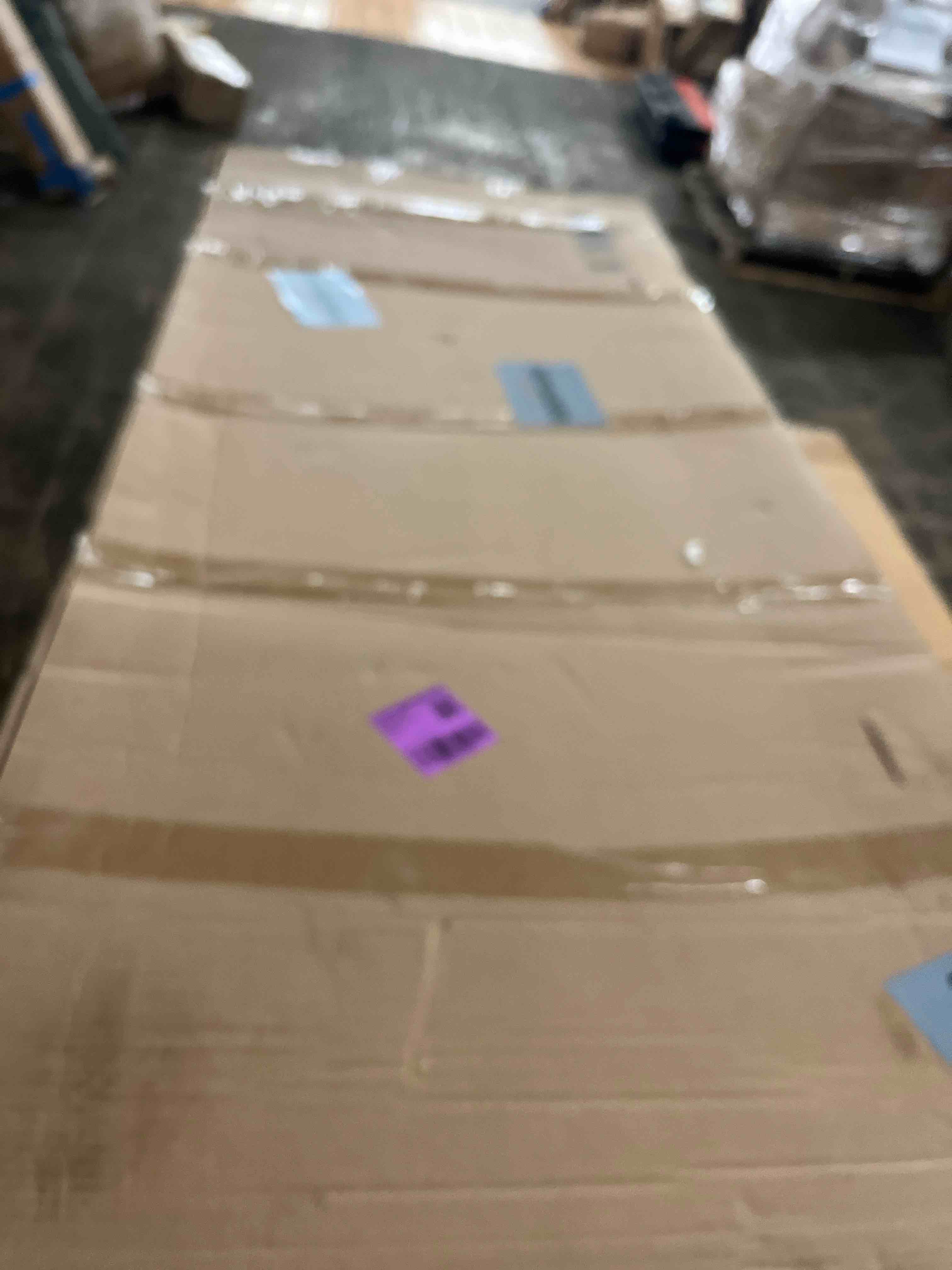 Condition photo showing New/Like New for gator efx hard tri-fold truck bed tonneau cover - heavy-duty truck bed protection - durable aluminum panels - hard folding tonneau cover - 2015-2020 ford f-150 (incl. raptor) - 5'7" bed