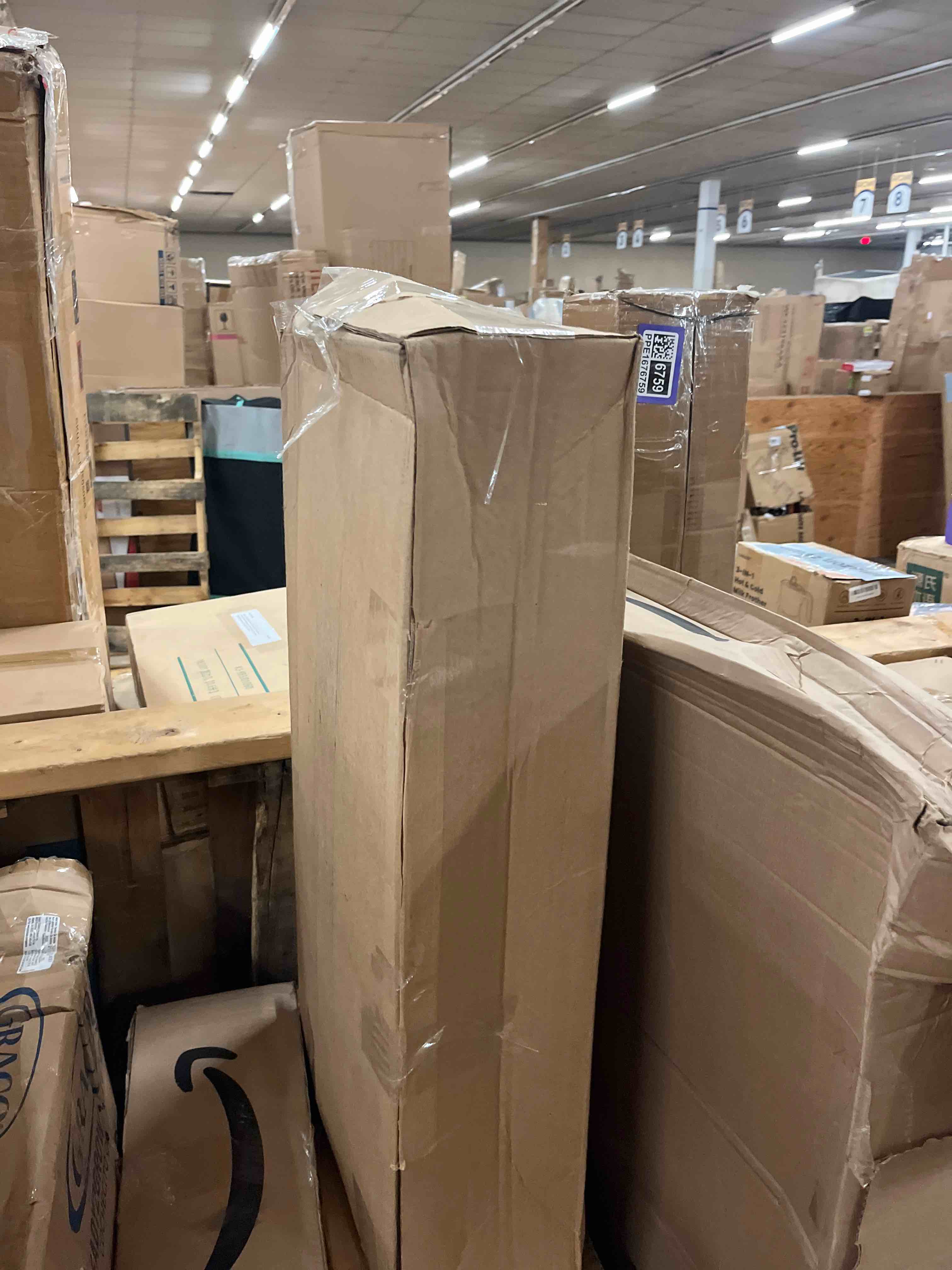 Condition photo showing New/Like New for purple harmony pillow - talalay latex foam cooling pillow for combo or side sleepers, 360º hex gelflex grid for no-pressure support and luxurious weightless feel - standard, medium feel, med height