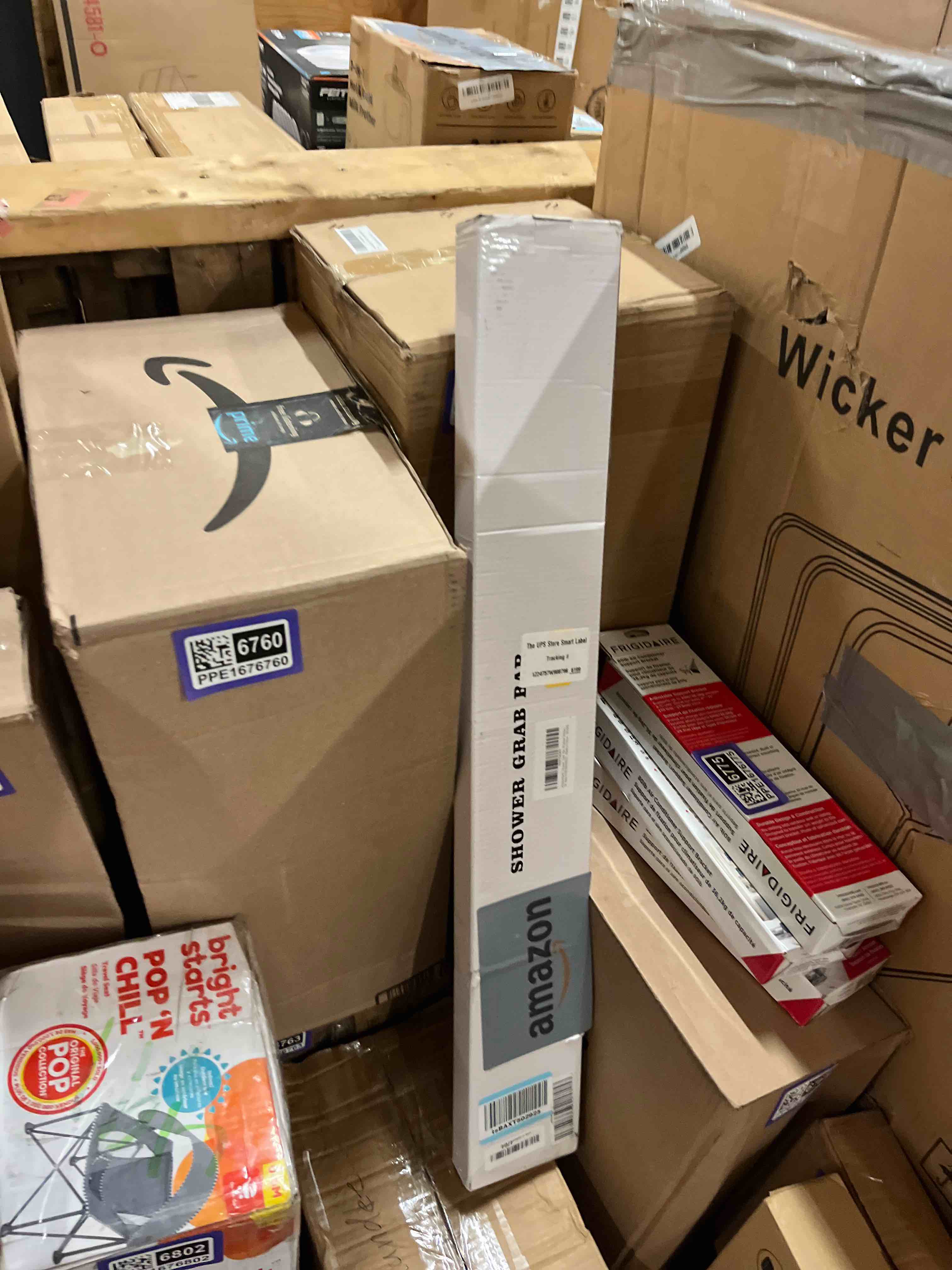 Condition photo showing New/Like New for amazerbath long grab bars for bathtubs and showers anti slip, 32" l x 1.25" d, handicap grab bars stainless steel, shower grab bars for seniors, bathtub handle bars for bathroom holds 500lbs