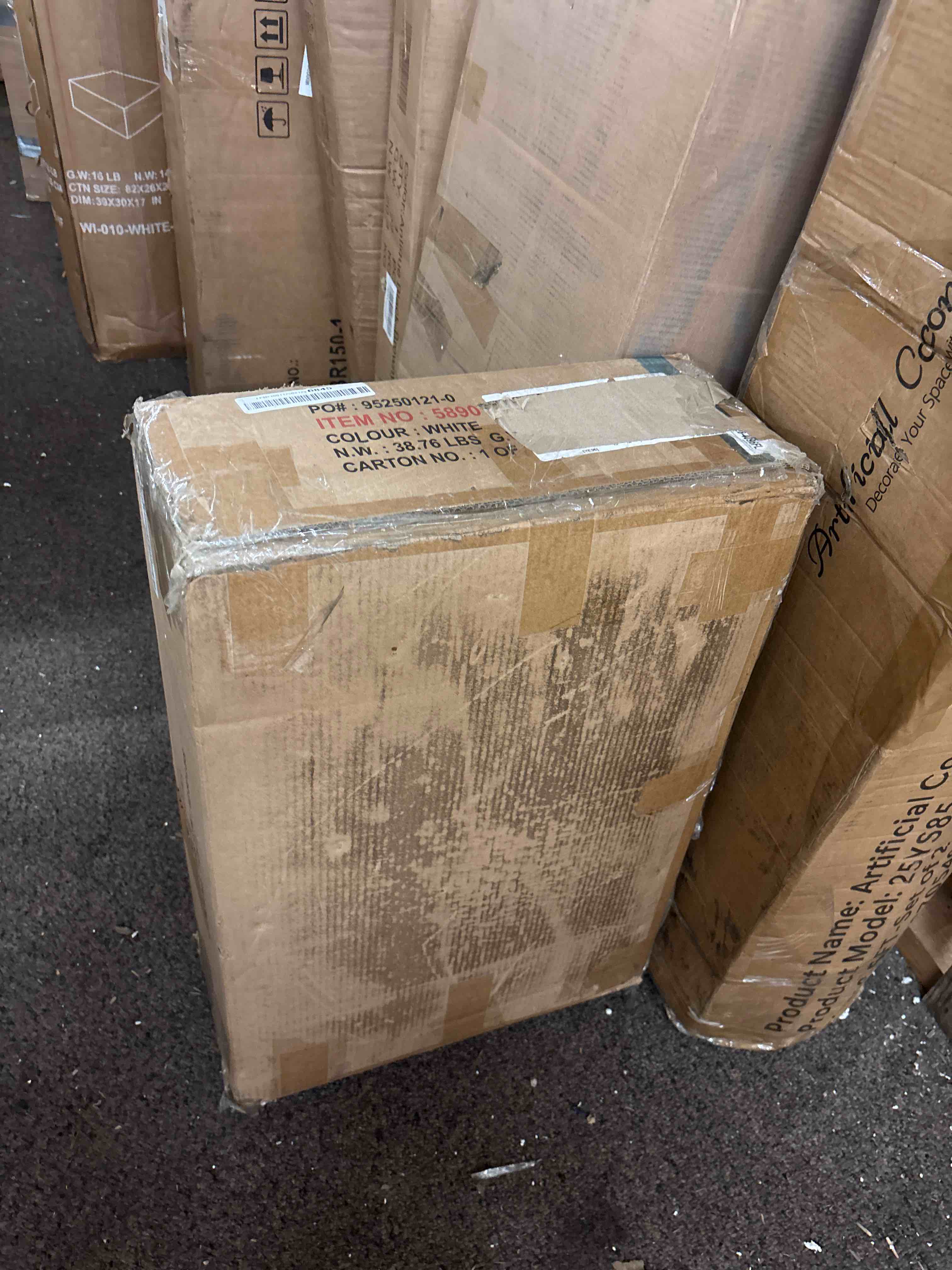 Condition photo showing New/Like New for cassini nightstand, white