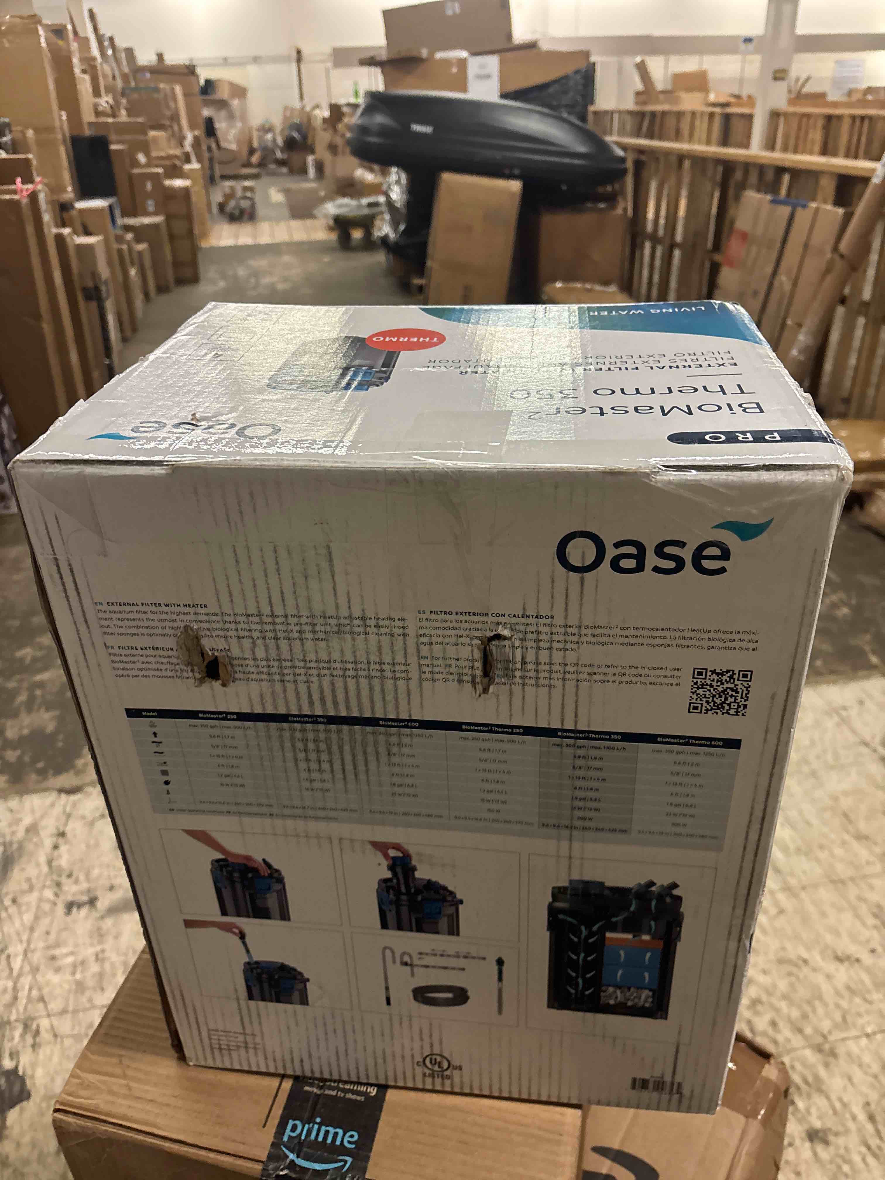 Condition photo showing Good Condition for OASE BioMaster 2 Thermo 350 Canister Filter for Aquariums - External Aquarium Filter with Built-in Heater - EasyClean Pre-Filter, Quiet Operation - Freshwater & Saltwater, Up to 90 Gallons