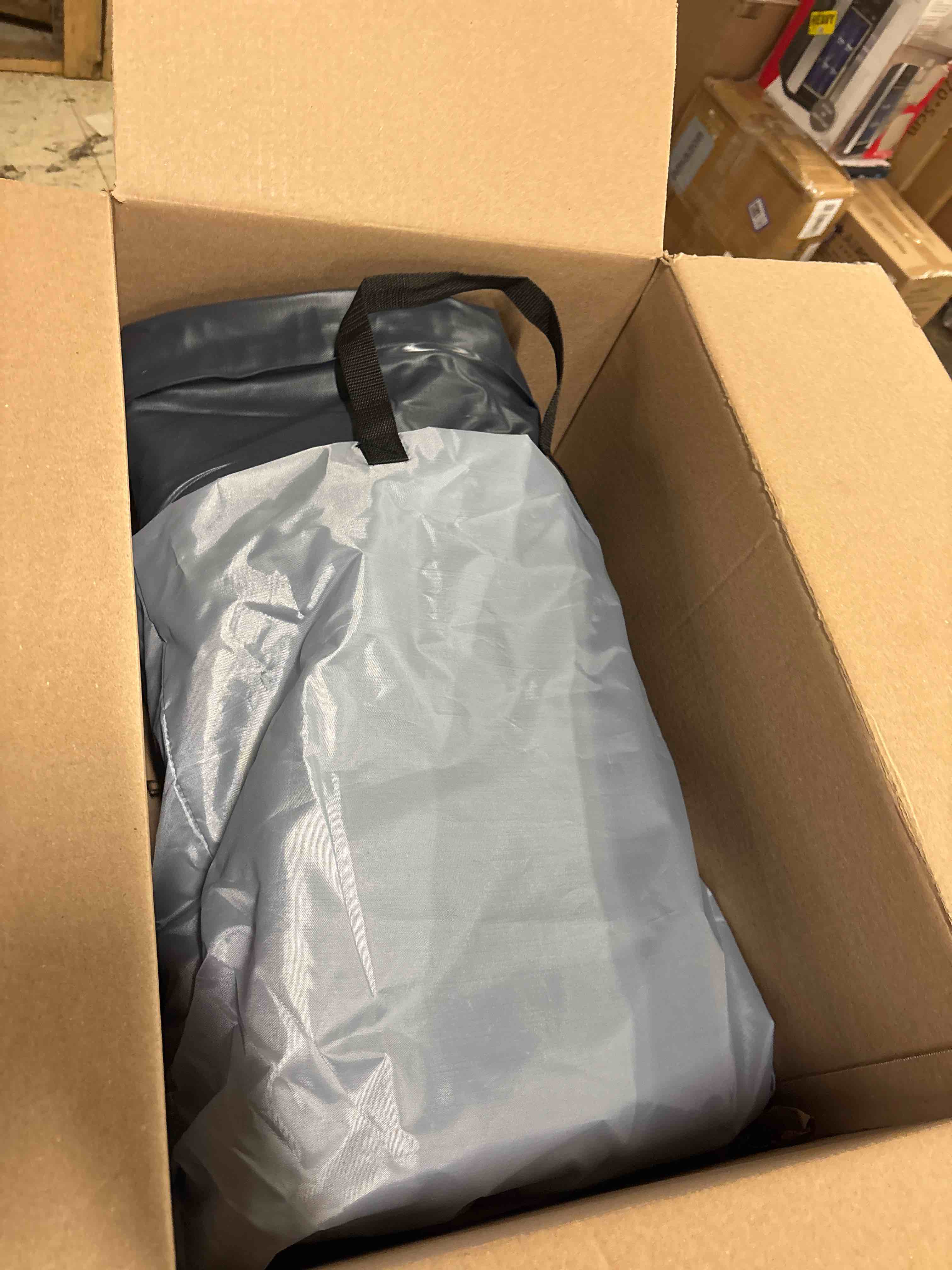 Condition photo showing Good Condition for Queen Air Mattress with Built in Pump, 18" Elevated Height, 48Hr Leak-Tested, Honeycomb Coil Support, 800 lbs Capacity, Fast 3-Min Inflation–Blow Up Mattress for Guest Room & Sleepover Queen (U.S. Standard)