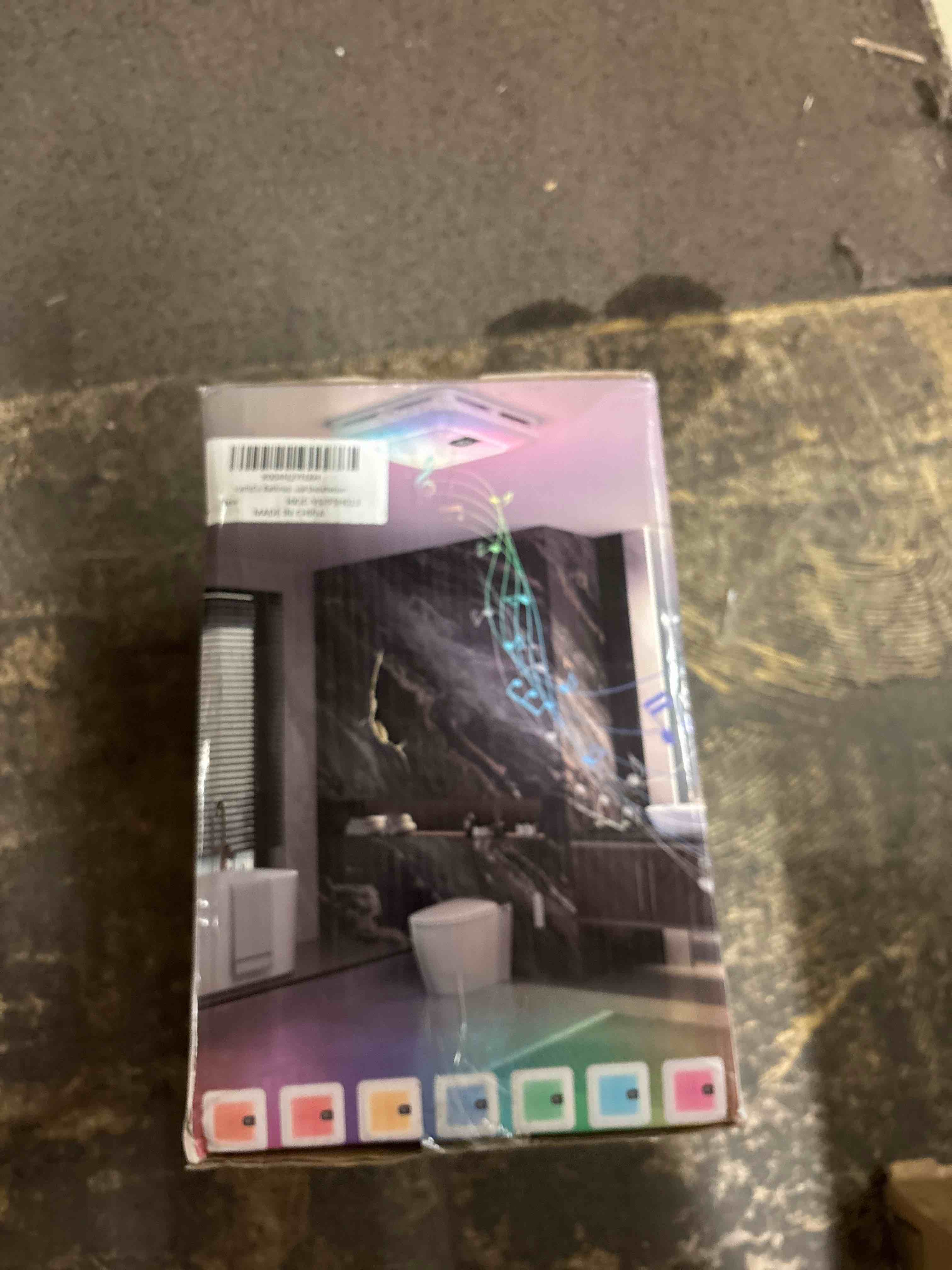 Condition photo showing New/Like New for Bathroom Exhaust Fan with Bluetooth Speaker, RGB Light & Remote, 230 CFM Quiet Ceiling Fan, 3 Dynamic RGB Lighting, 3000K–6000K Dimmable, Nightlight, Dual Installation White Plus