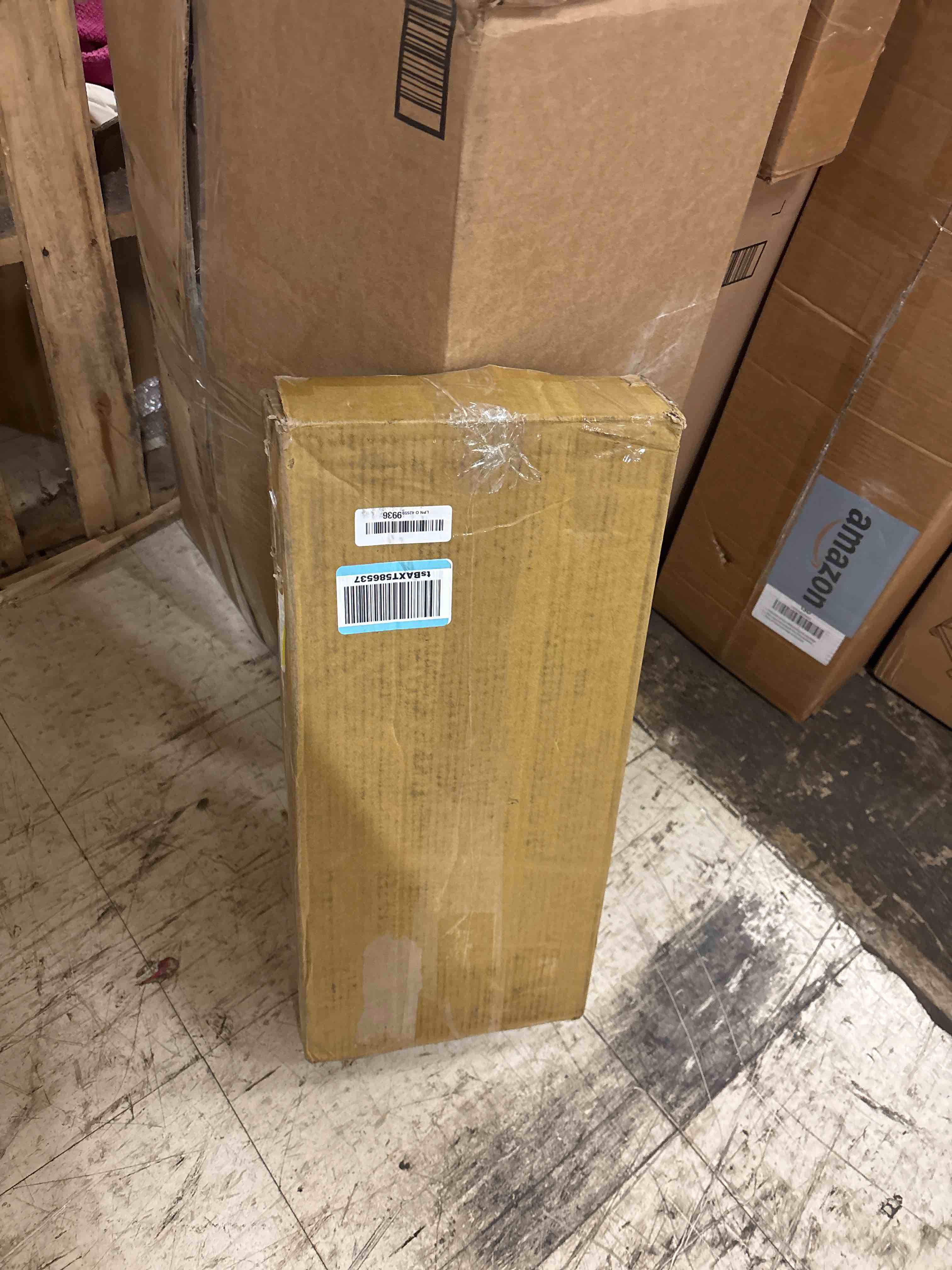 Condition photo showing New/Like New for Honey-Can-Do BTH-05079 3-Tier Metal Bathroom Shelf Space Saver, 9.45 x 22.83 x 59.84, Chrome 3-Tier Bathroom Tower Shelf