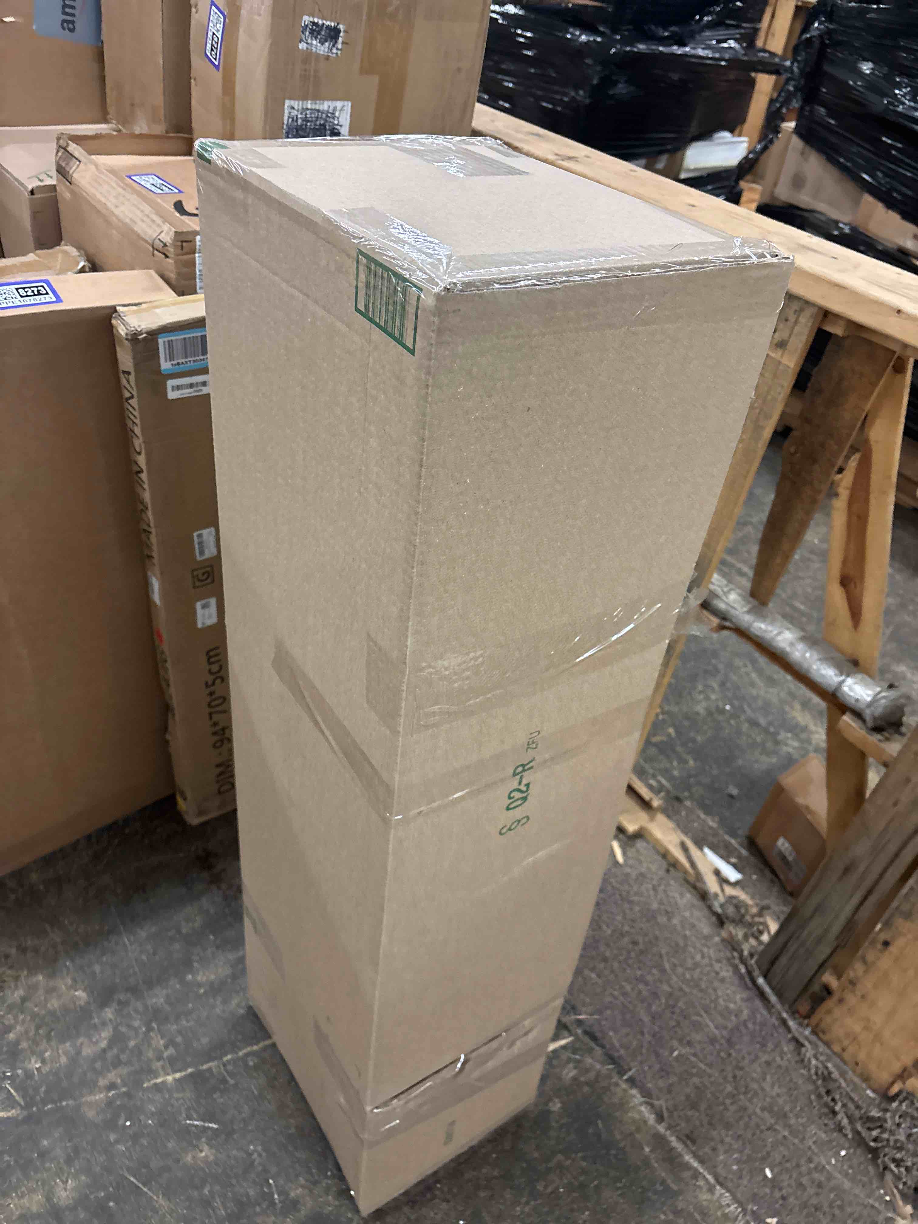 Condition photo showing New/Like New for drywall stilts - lightweight aluminum stilts for adults - for putting up drywall, wallpaper, painting, or electrical by stalwart 18" - 30" red