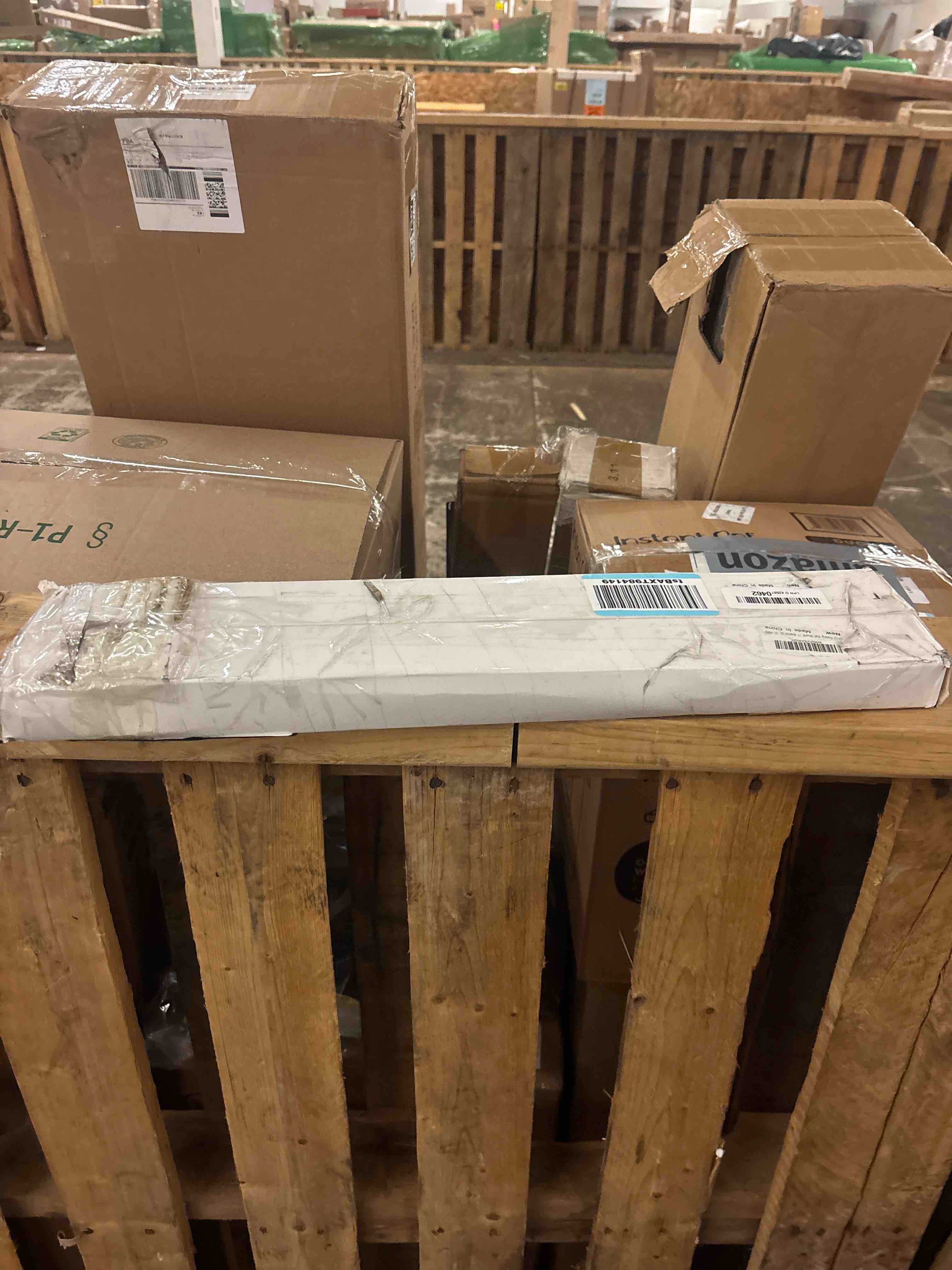 Condition photo showing New/Like New for Folding Shelf Brackets, Max Load 300 lb, Heavy Duty Stainless Steel Collapsible Wall Mounted Shelf Brackets for Table, Space Saving DIY Bracket, Pack of 2 (2, 20 Inch)