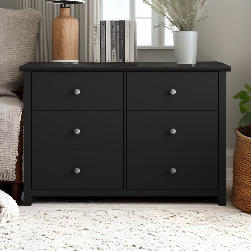 Tevrat 6 Drawers Double Dresser
