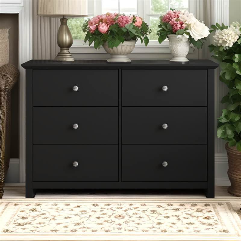 Condition photo showing New/Like New for Tevrat 6 Drawers Double Dresser