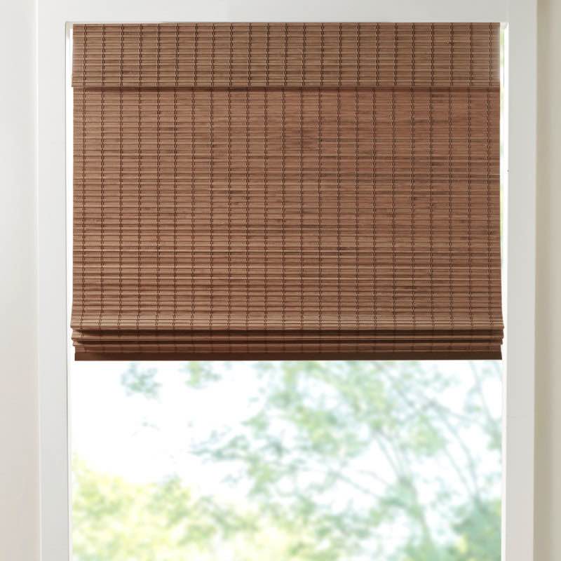 Condition photo showing New/Like New for Eastfield Semi - Sheer Bamboo Light Filtering Single Roman Shade 64"L