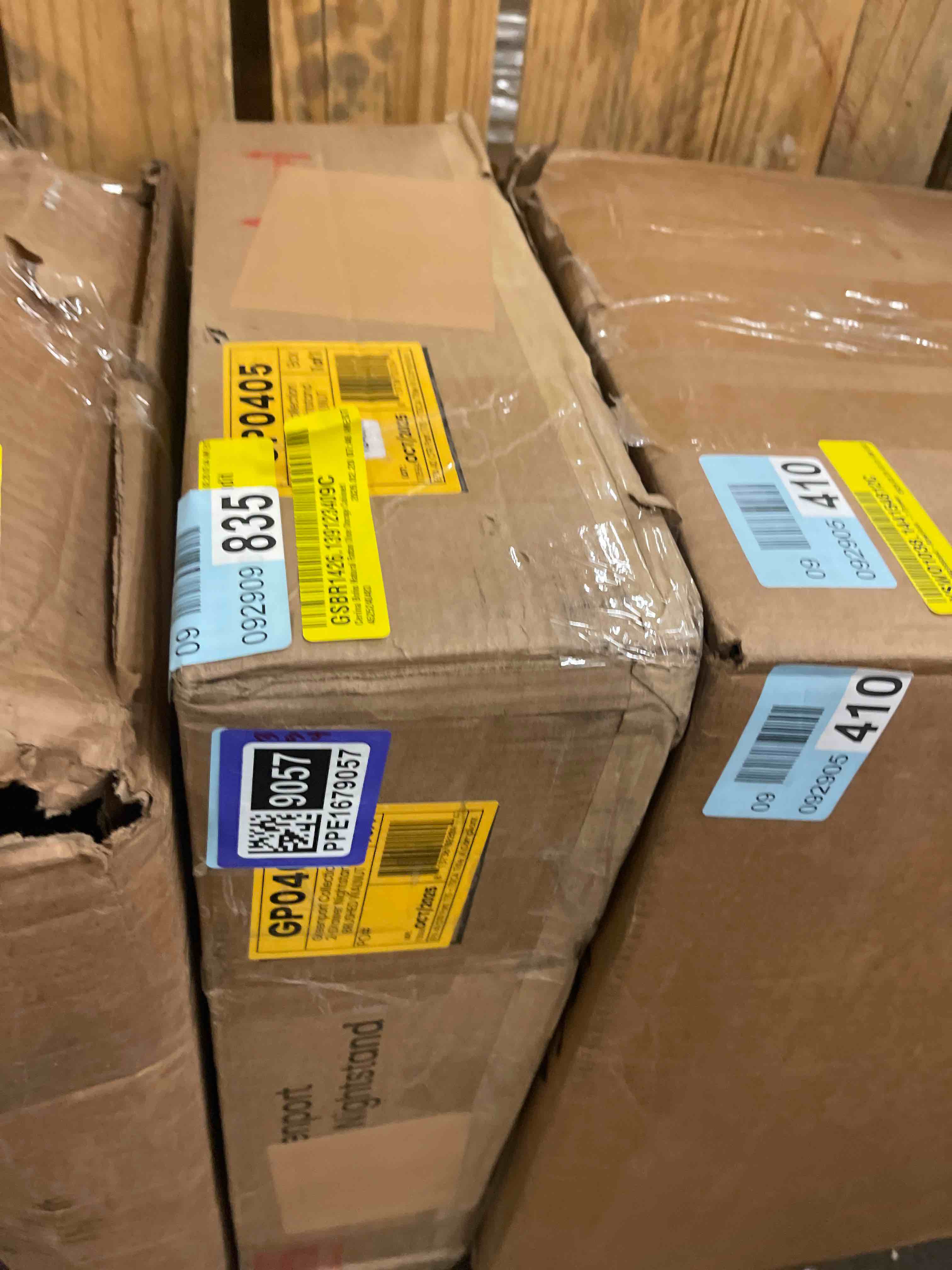 Condition photo showing New/Like New for Cerina Boho Natural Rattan Shoe Storage Cabinet