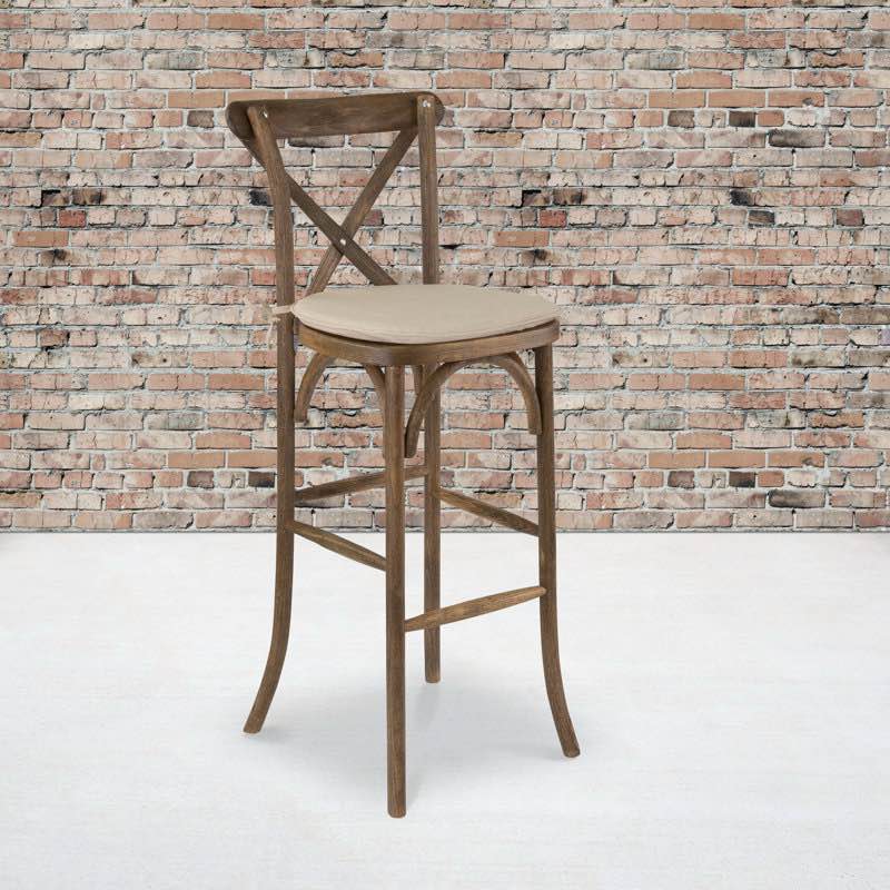 gokey wood bar stool