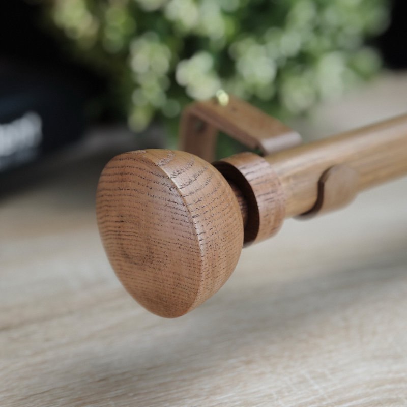 serenity iron adjustable single curtain rod