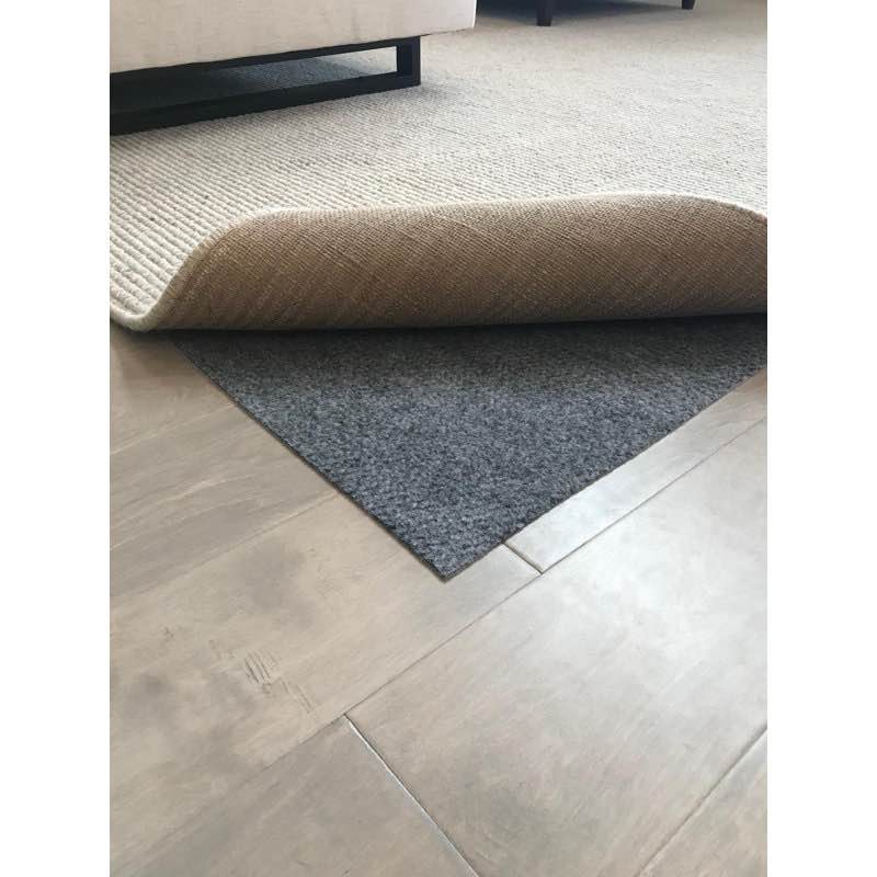 dual surface nonslip rug pad .25 inches thick 2' x 8' rectangle