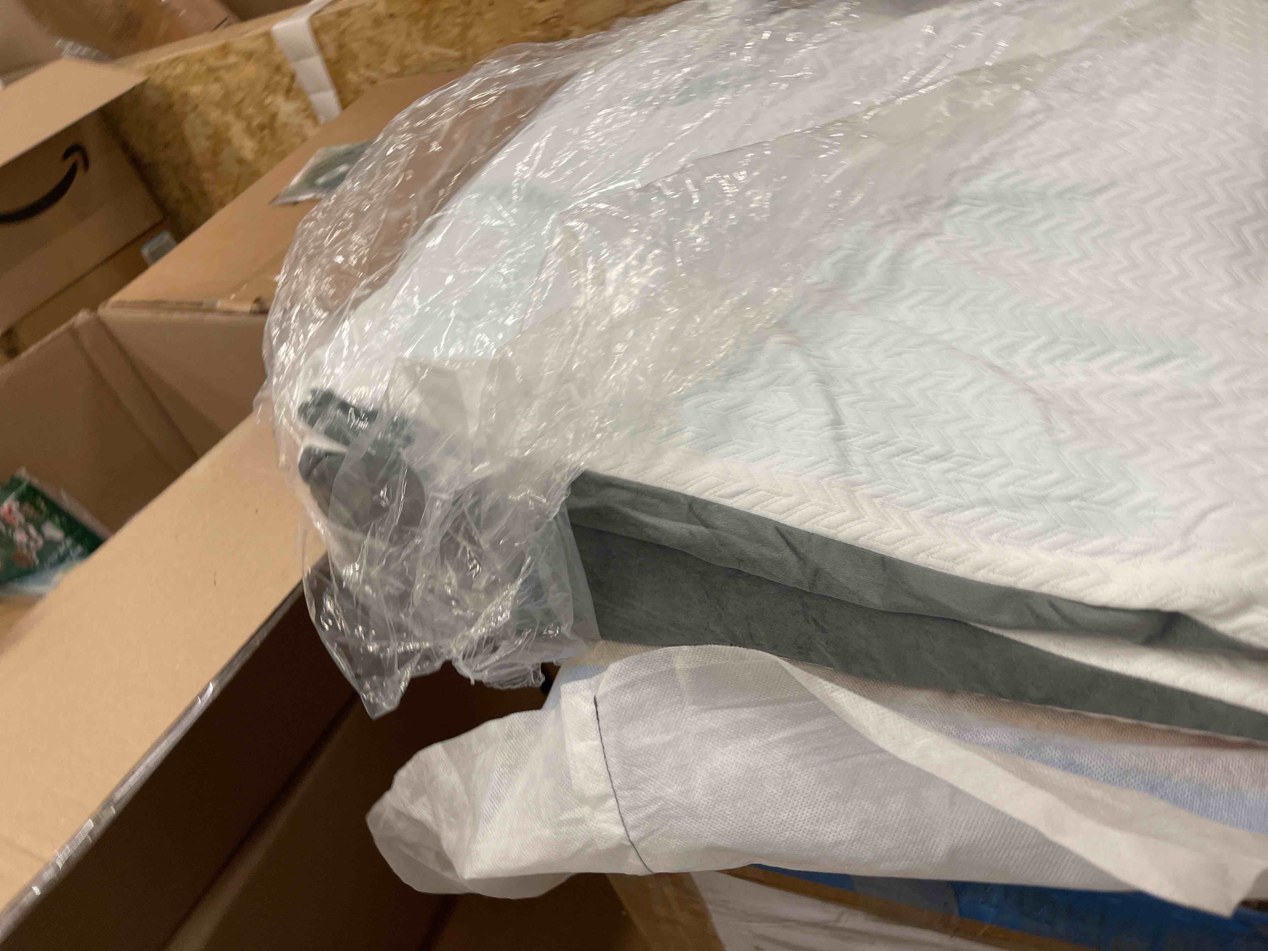 Condition photo showing New/Like New for Kolbs Bed Wedge Pillow for Sleep Apnea, Acid Reflux, and Back Pain Relief, with Chic Jacquard Cover - Headboard Gerd Pillow Wedges for Sleeping (Standard Width 7.5" Height)
