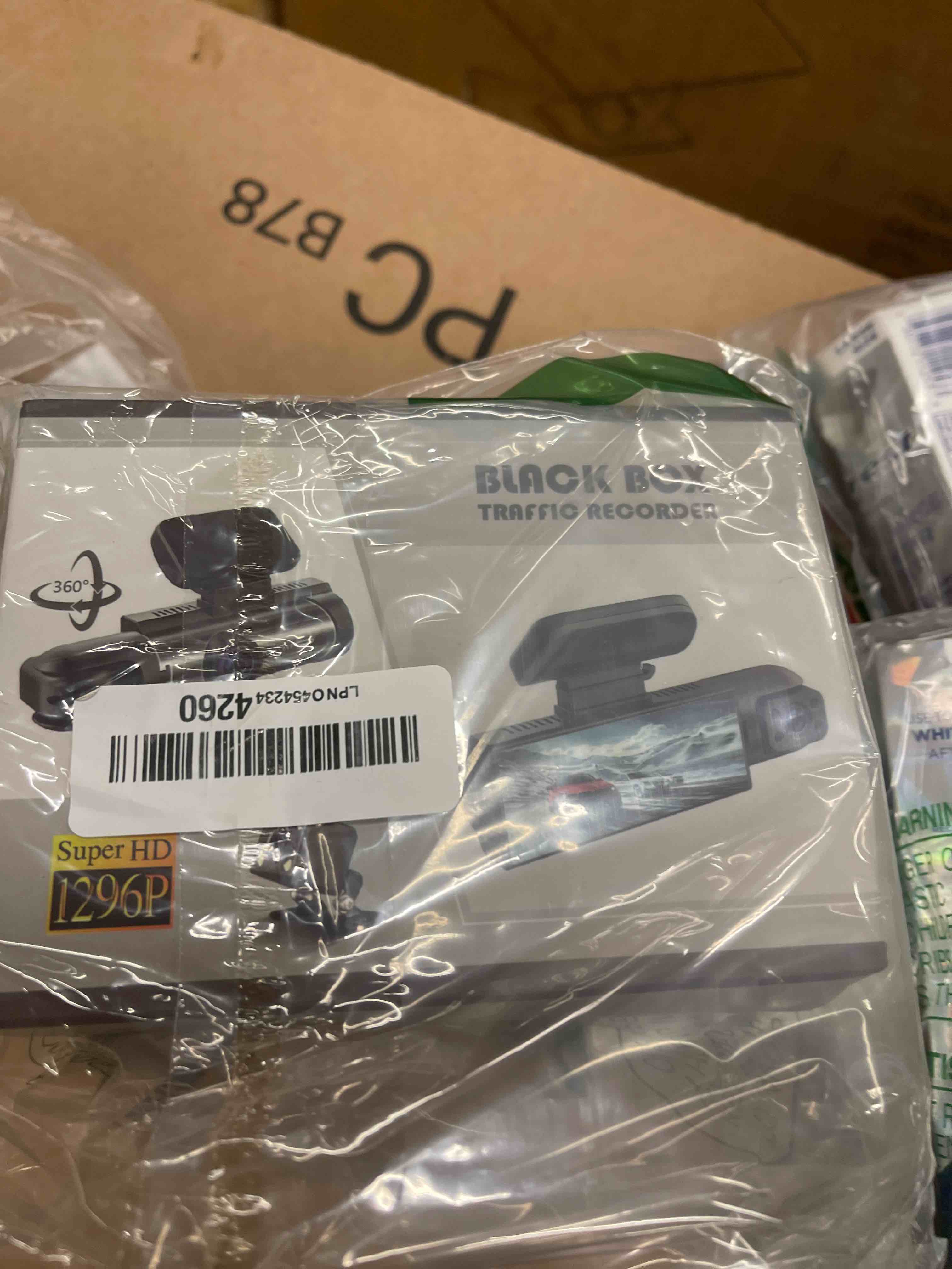 Condition photo showing New/Like New for Dash Cam Front and Inside,Dashcams for Cars with 64G Card Traffic Recorder IR Night Vision Loop Recording G-Sensor 24Hr Parking Traffic Recorder(Front/Inside+64G)