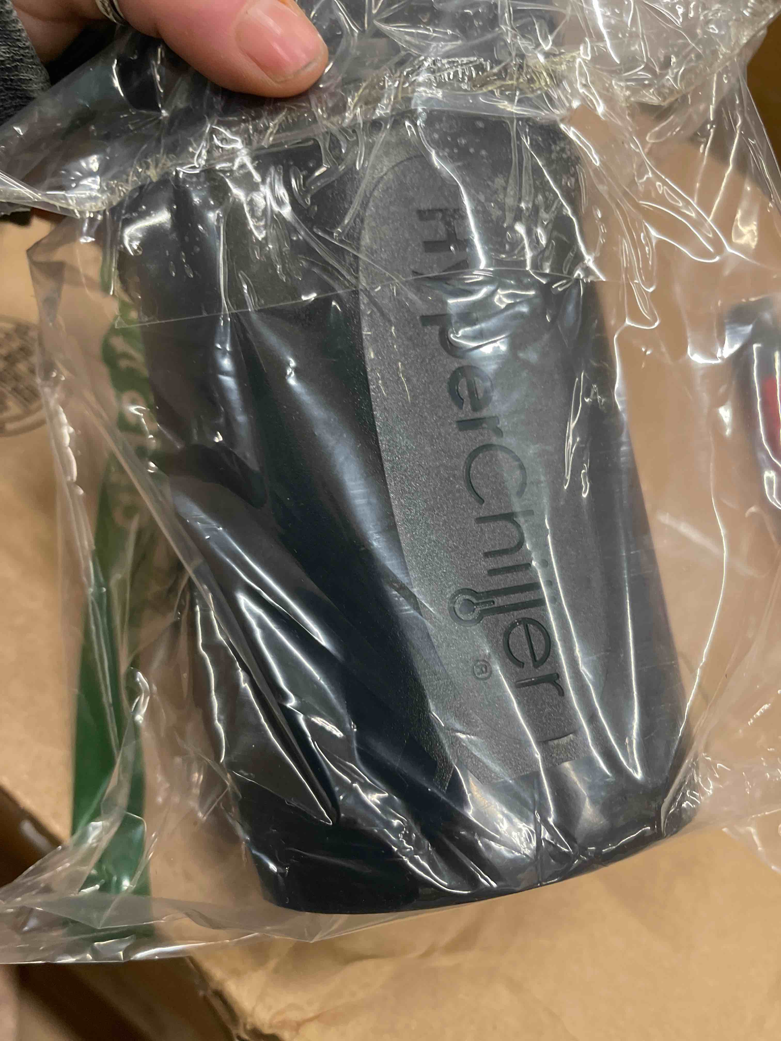 Condition photo showing New/Like New for HyperChiller HC3 Patented Iced Coffee/Beverage Cooler, NEW, IMPROVED,STRONGER AND MORE DURABLE! Ready in One Minute, Reusable for Iced Tea, Wine, Spirits, Alcohol, Juice, 12.5 Oz, Black