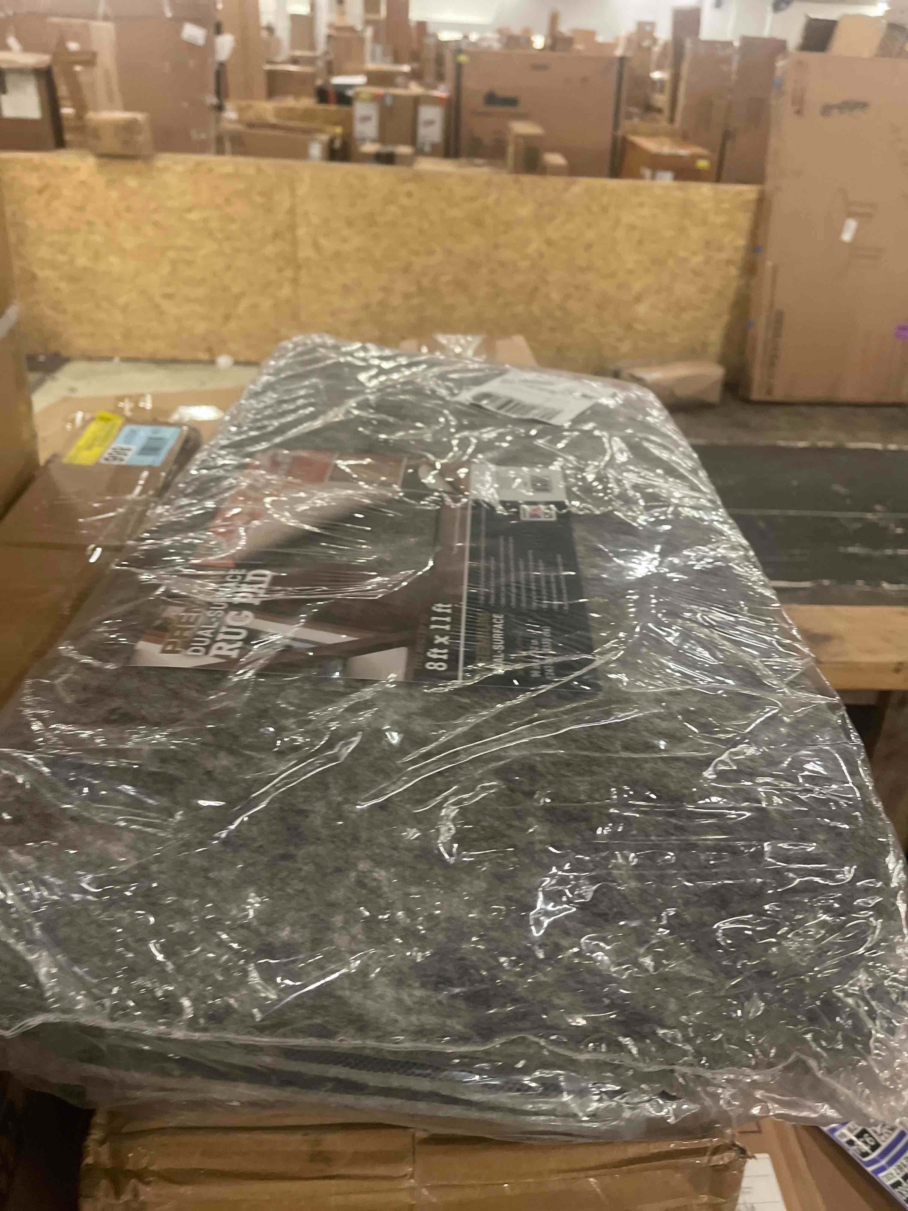 Condition photo showing New/Like New for Mohawk Home 8' x 11' Non Slip Rug Pad Gripper 1/4 Thick Dual Surface Felt + Rubber Gripper - Safe for All Floors