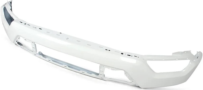 Condition photo showing New/Like New for For 2021-23 Ford F150 Front Bumper Face Bar W/ Fog Light Hole Oxford White Steel | Stainless Steel | Painted