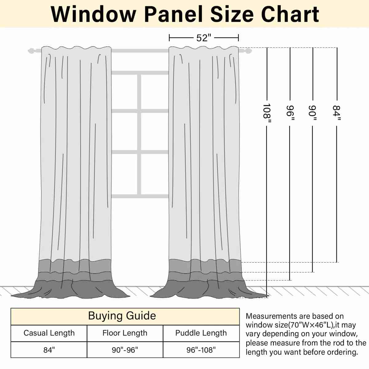 Condition photo showing New/Like New for Cotton linen blended light filtered curtains back