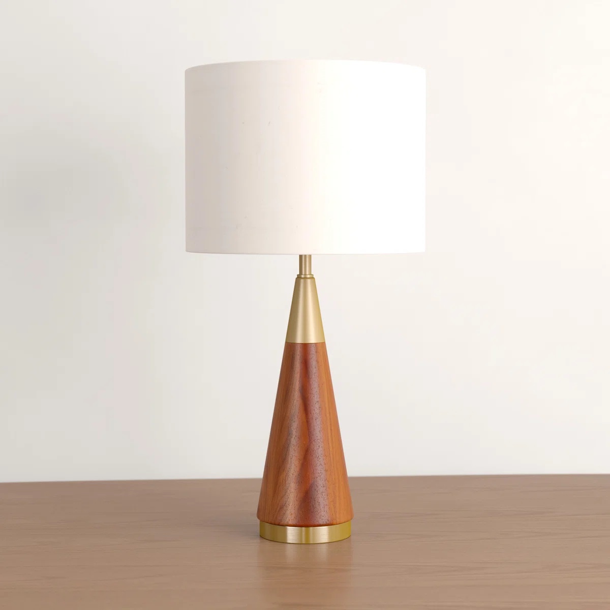 Condition photo showing New/Like New for Stringer Architectural Triangular Table Lamp