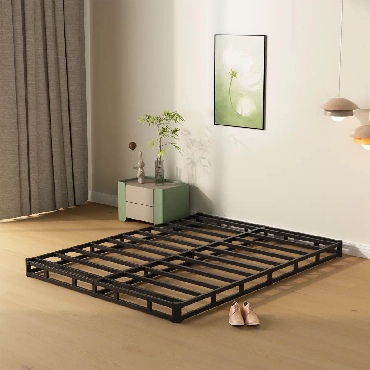 Condition photo showing New/Like New for LG1003 heavy duty, steel boxspring