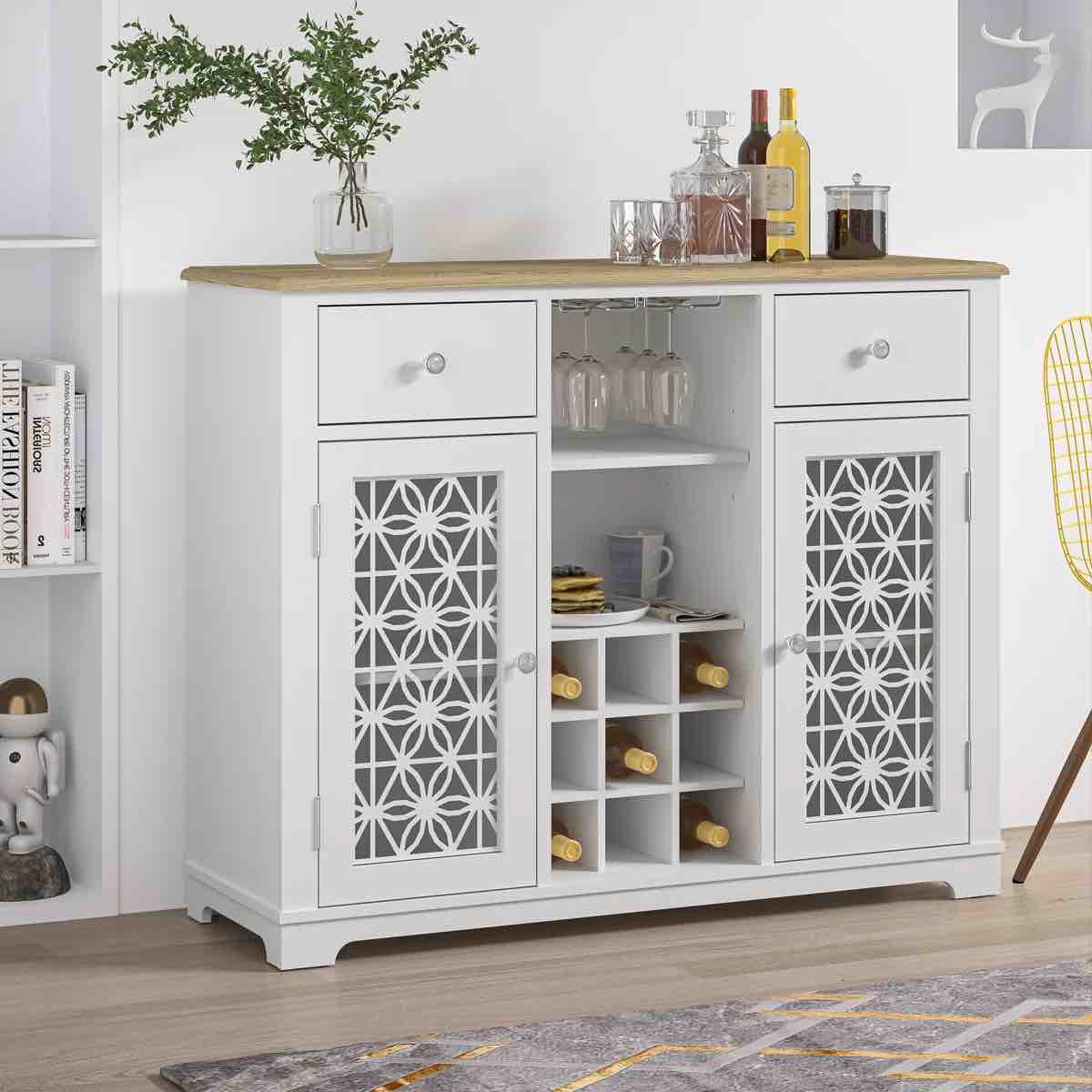 Auten 47.01'' Bar Cabinet