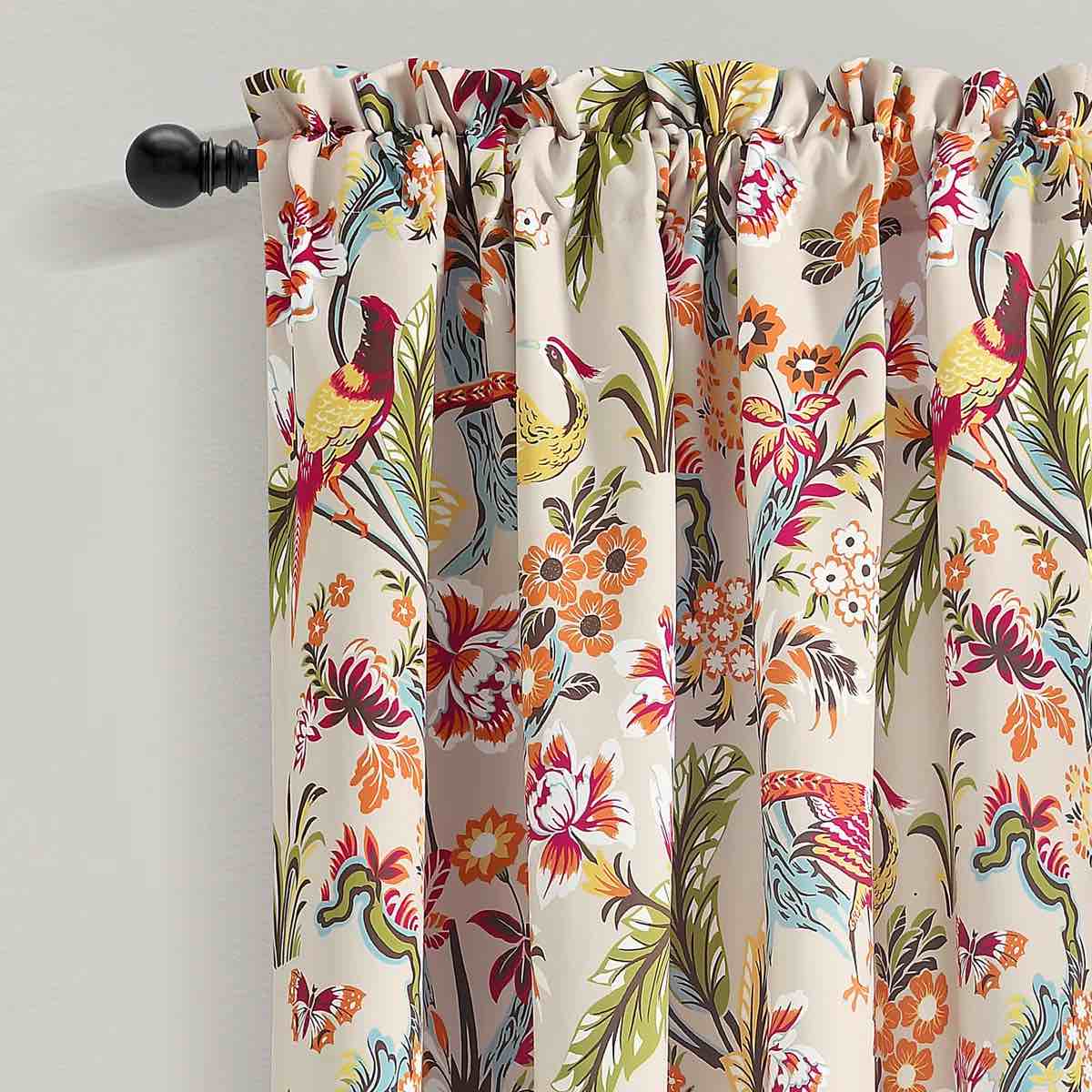 Condition photo showing New/Like New for dolores polyester room darkening pair set of two curtains