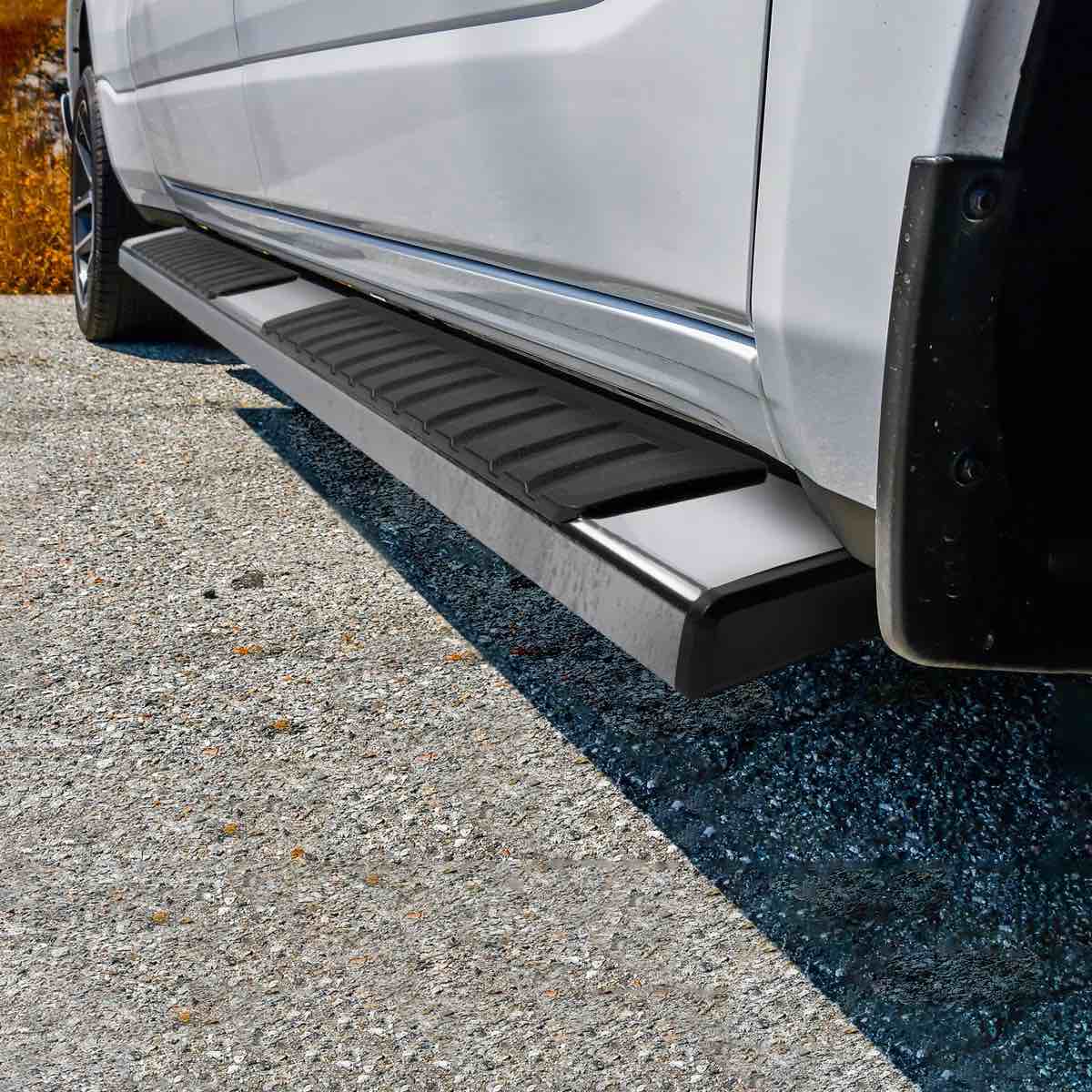 Condition photo showing New/Like New for running boards 6" step bars fit 2015-2023 ford f150-crew