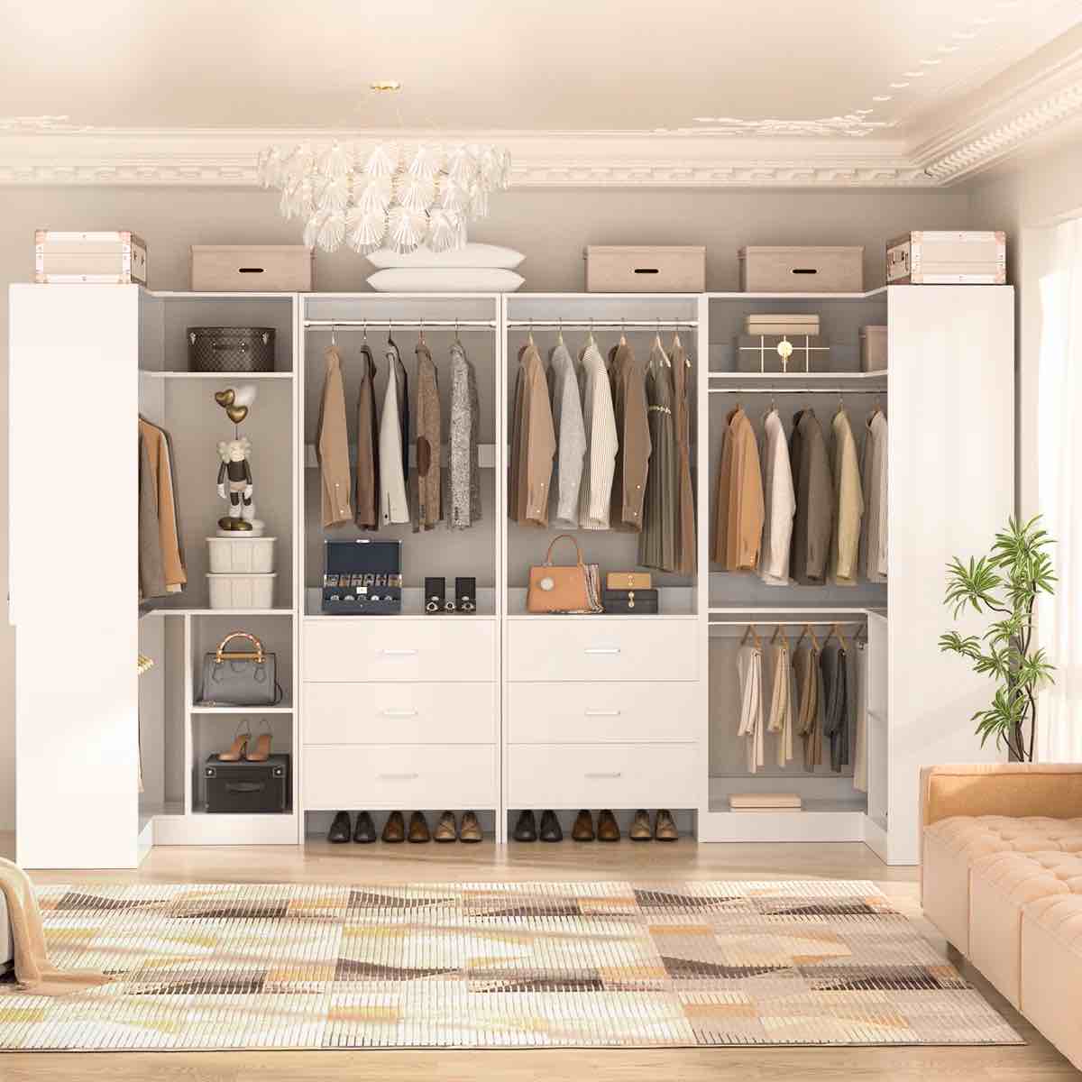 Condition photo showing Good Condition for closet modular storage system by rebrilliant (this is one section only)
