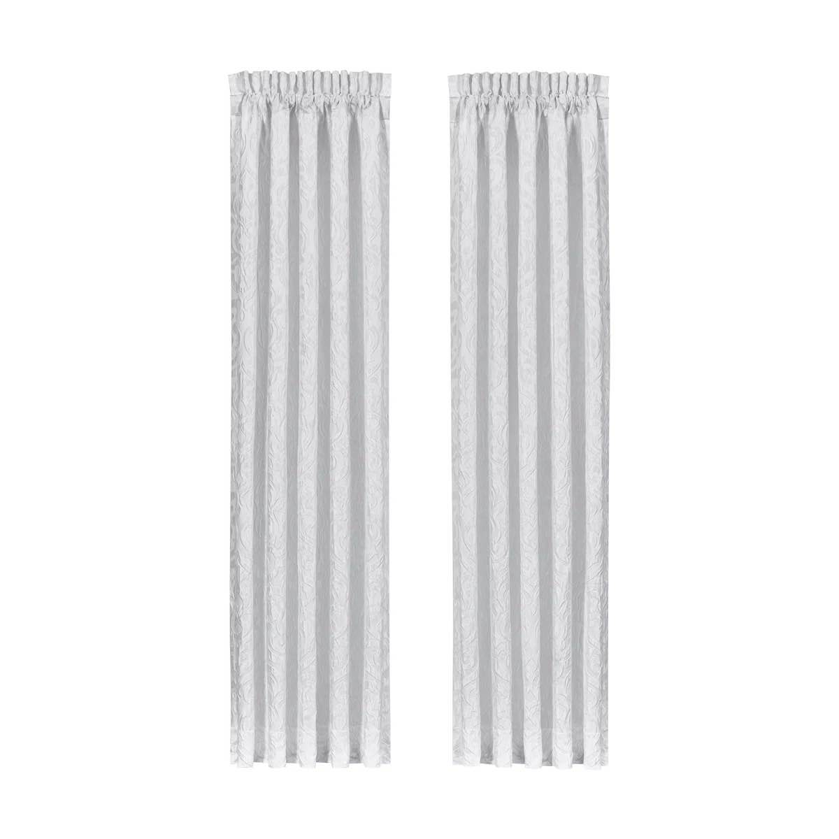 Condition photo showing New/Like New for astoria - white 84" window panel pair