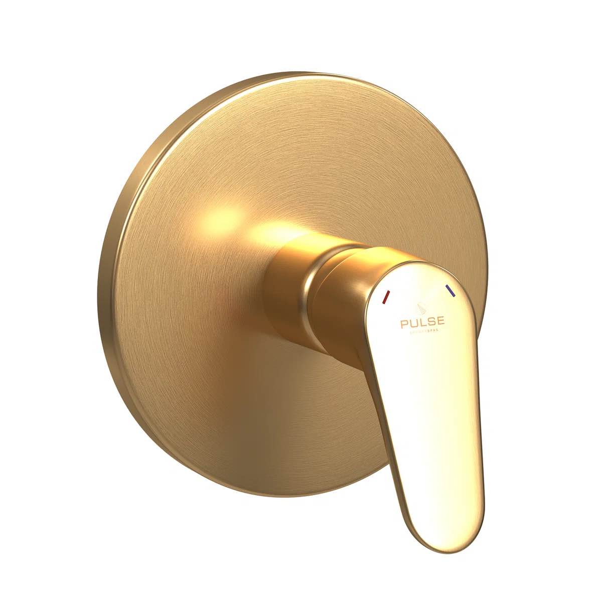 Tru-Temp Pressure Balanced Mixing Valve with Round Trim 3001-RIV-PB-BG