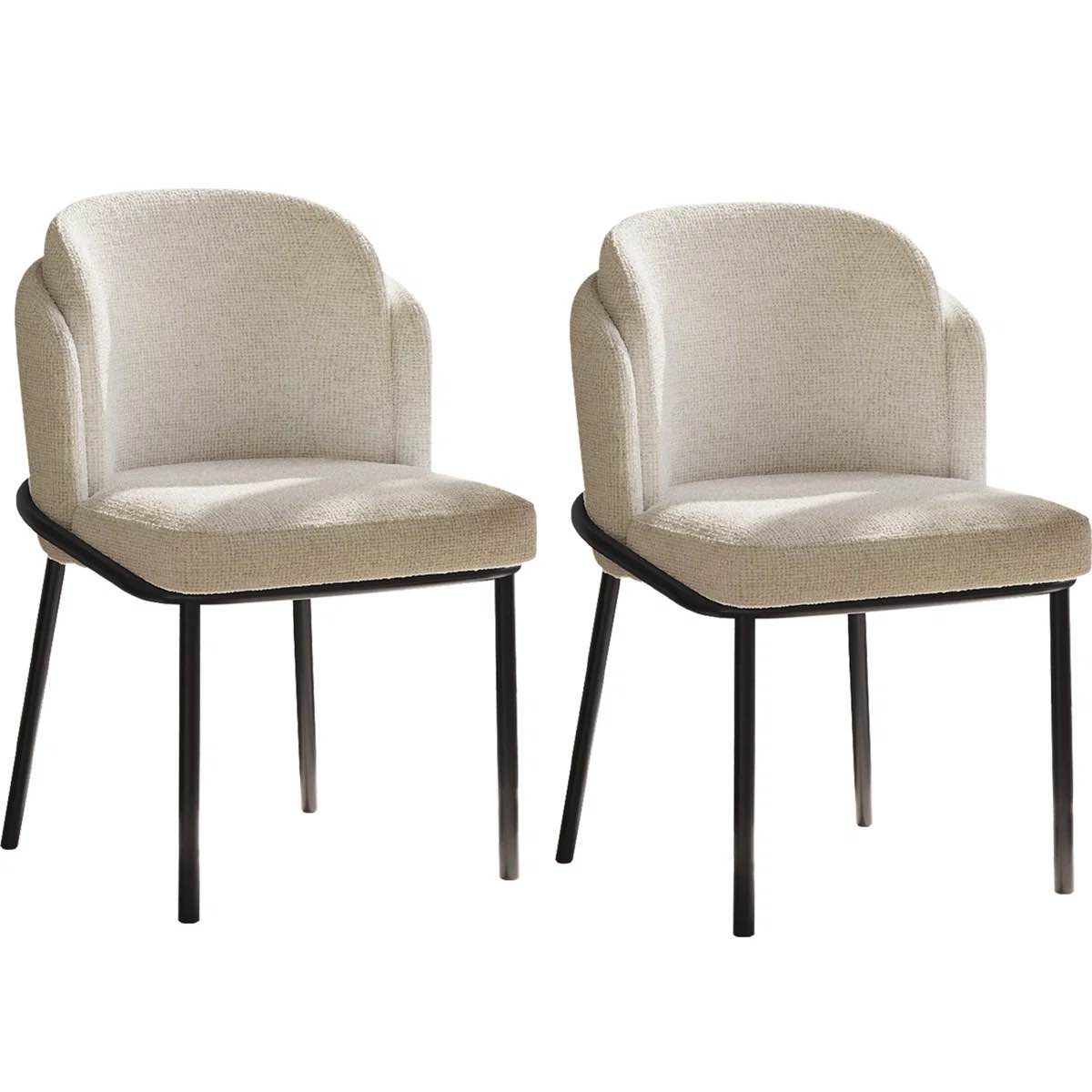 Abishan Dining Chairs Set Of 2 (Set of 2)