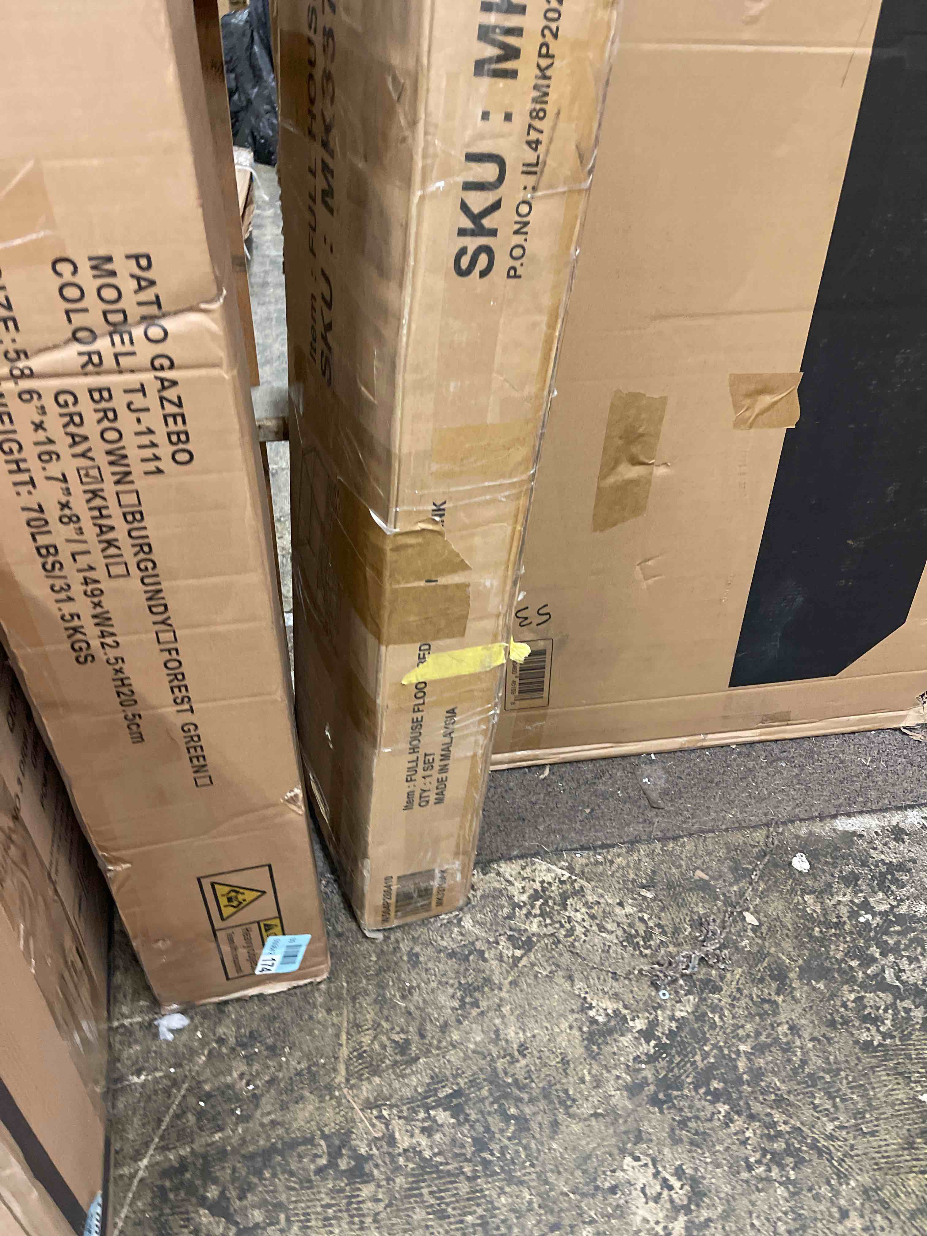 Condition photo showing New/Like New for komfott full size wood floor bed with door & fence, montessori bed frame with full length safety guardrails, door & latch, wooden montessori floor bed for kids, girls, boys (full,pink)