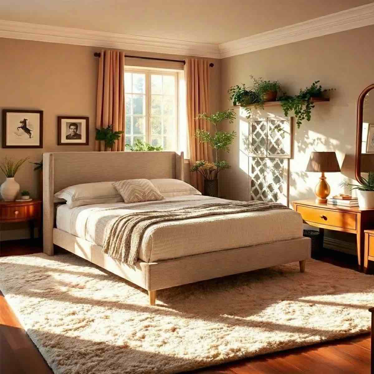 Condition photo showing New/Like New for luxury modern wingback corduroy upholstered bed full