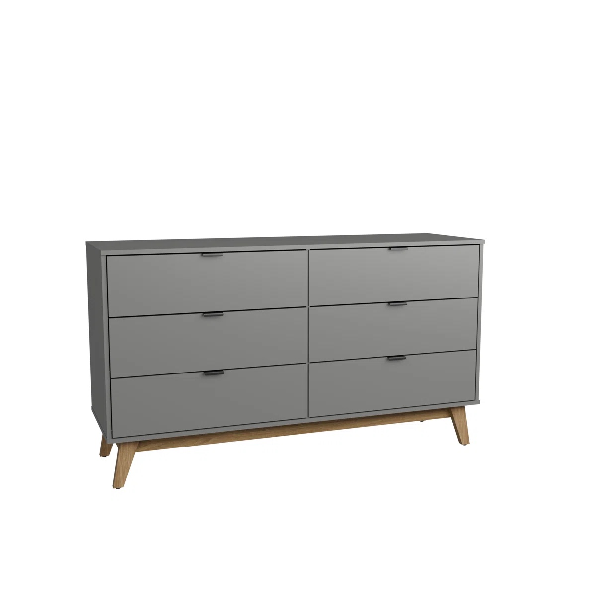 Kyrese 57.08'' W 6 - Drawer Dresser