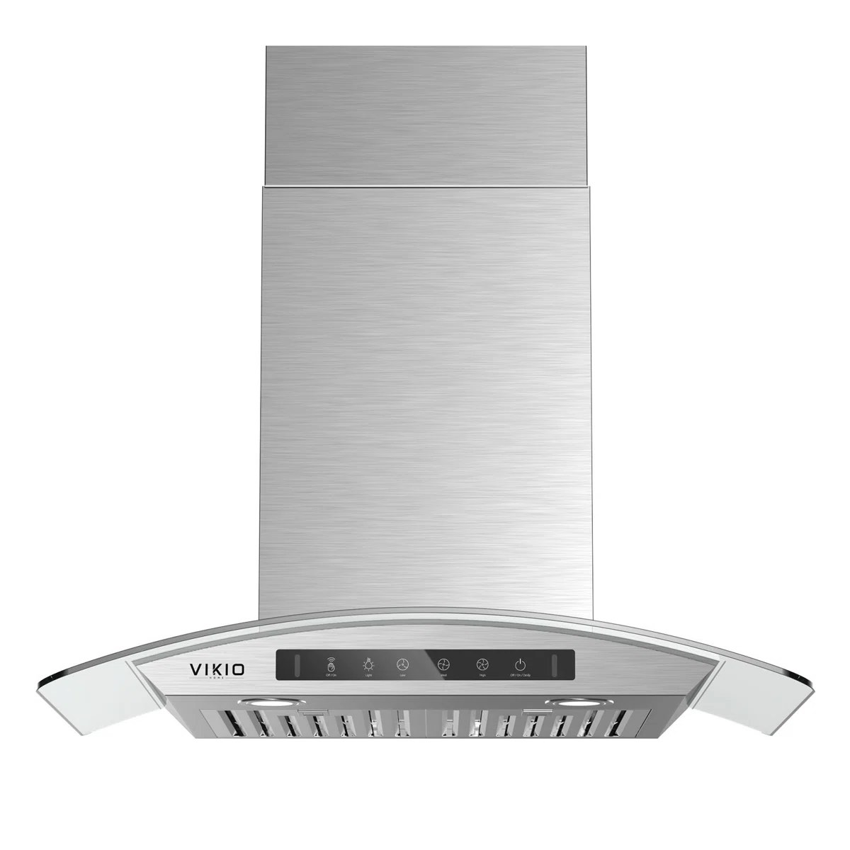 Condition photo showing New/Like New for vikio 36" 900 cfm ducted wall mount range hood-multifunctional modern design rhw36-m