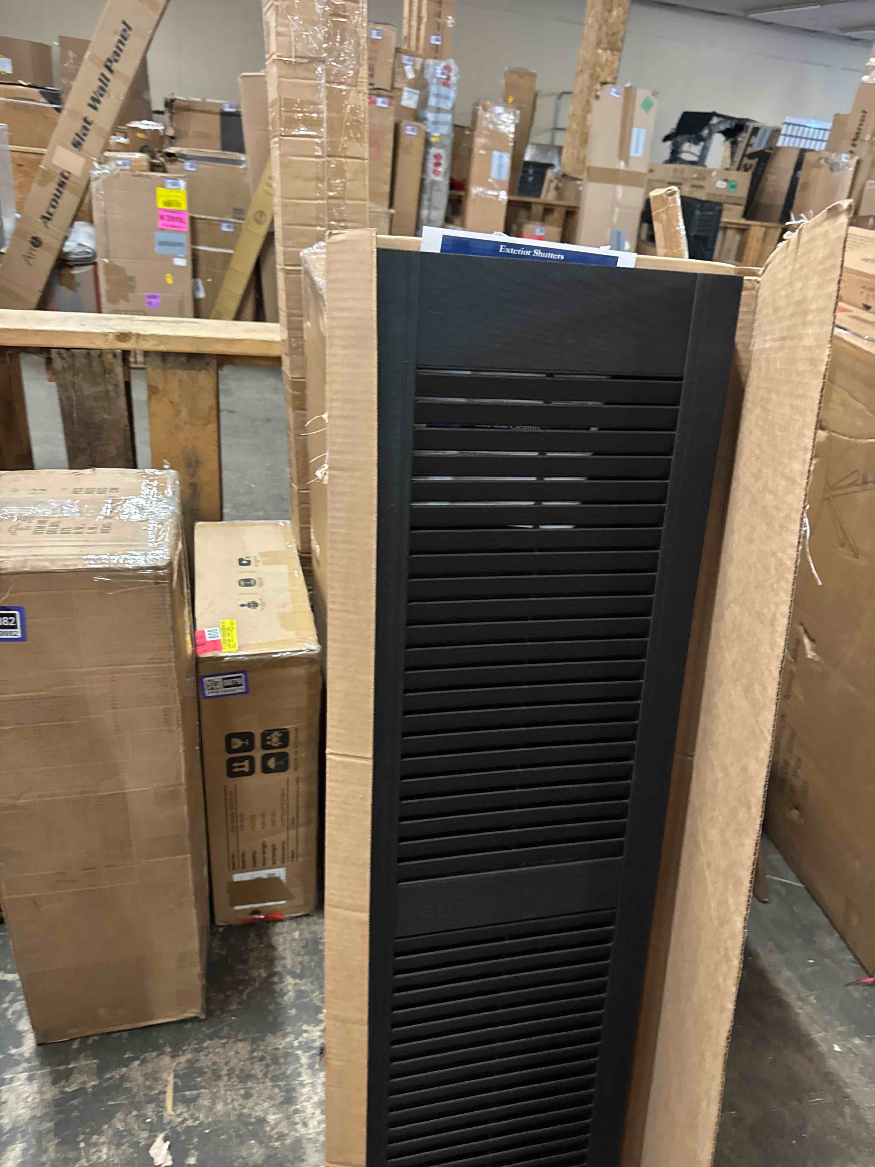 Condition photo showing New/Like New for black shutter 15x55