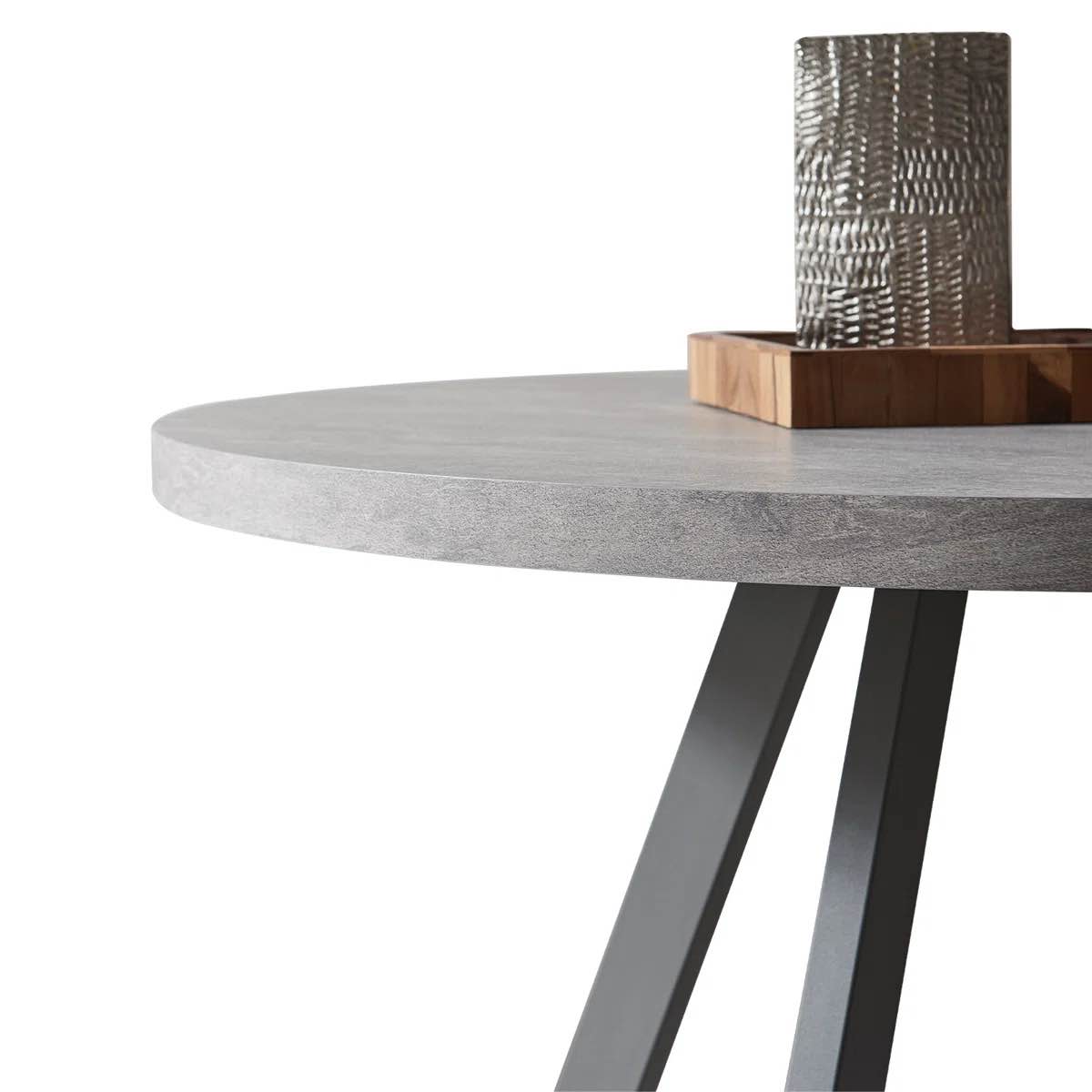 Condition photo showing New/Like New for pedestal round kitchen dining table
