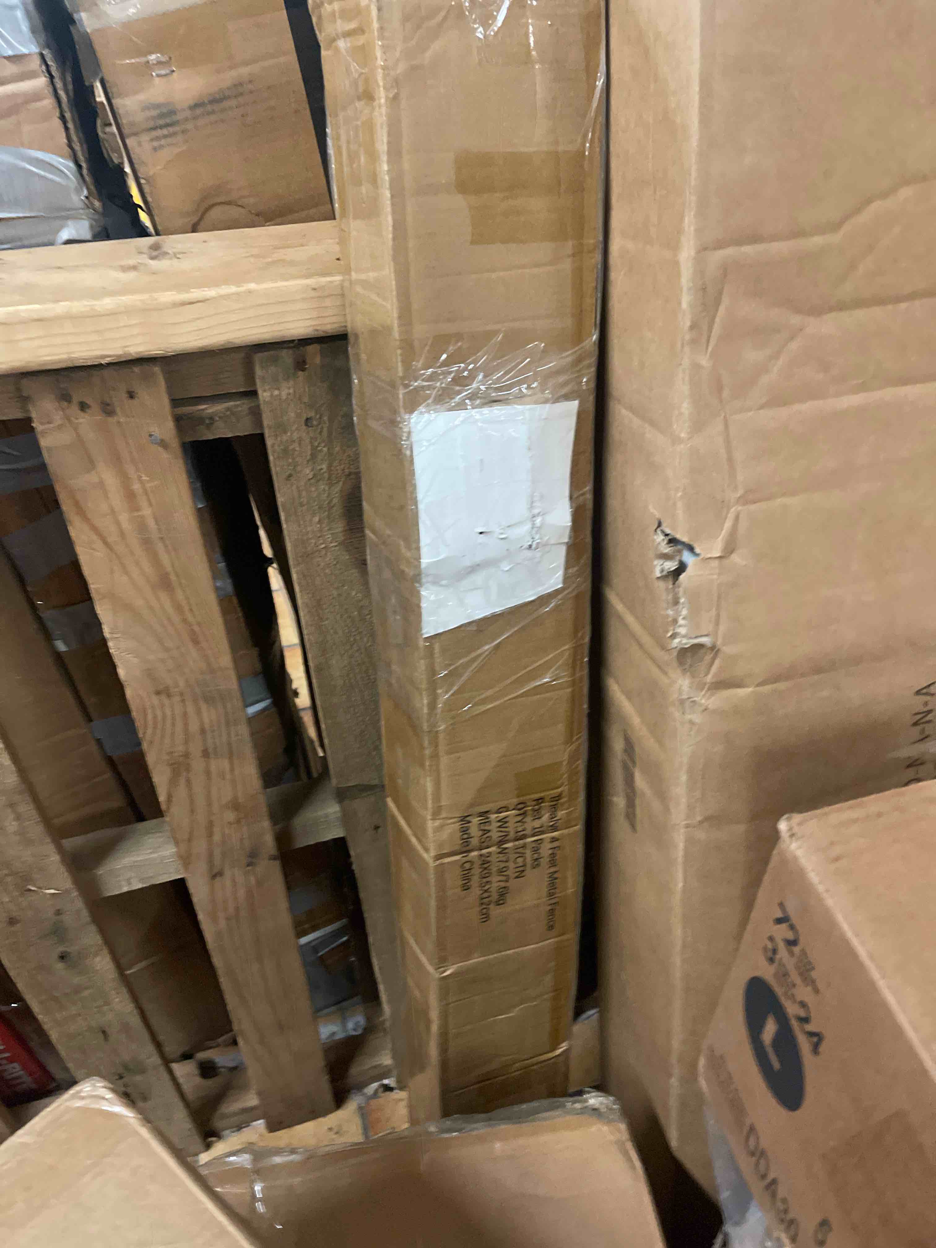 Condition photo showing New/Like New for metal fence posts, 4 feet, pack of 10, u-channel steel fence poles for garden wire mesh and signs
