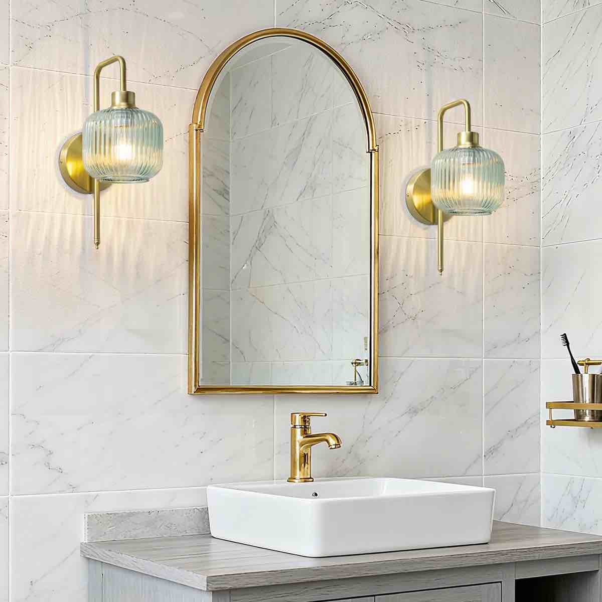 plug-in/hardwired armed sconce iron wall sconces with bulb (set of 2)
