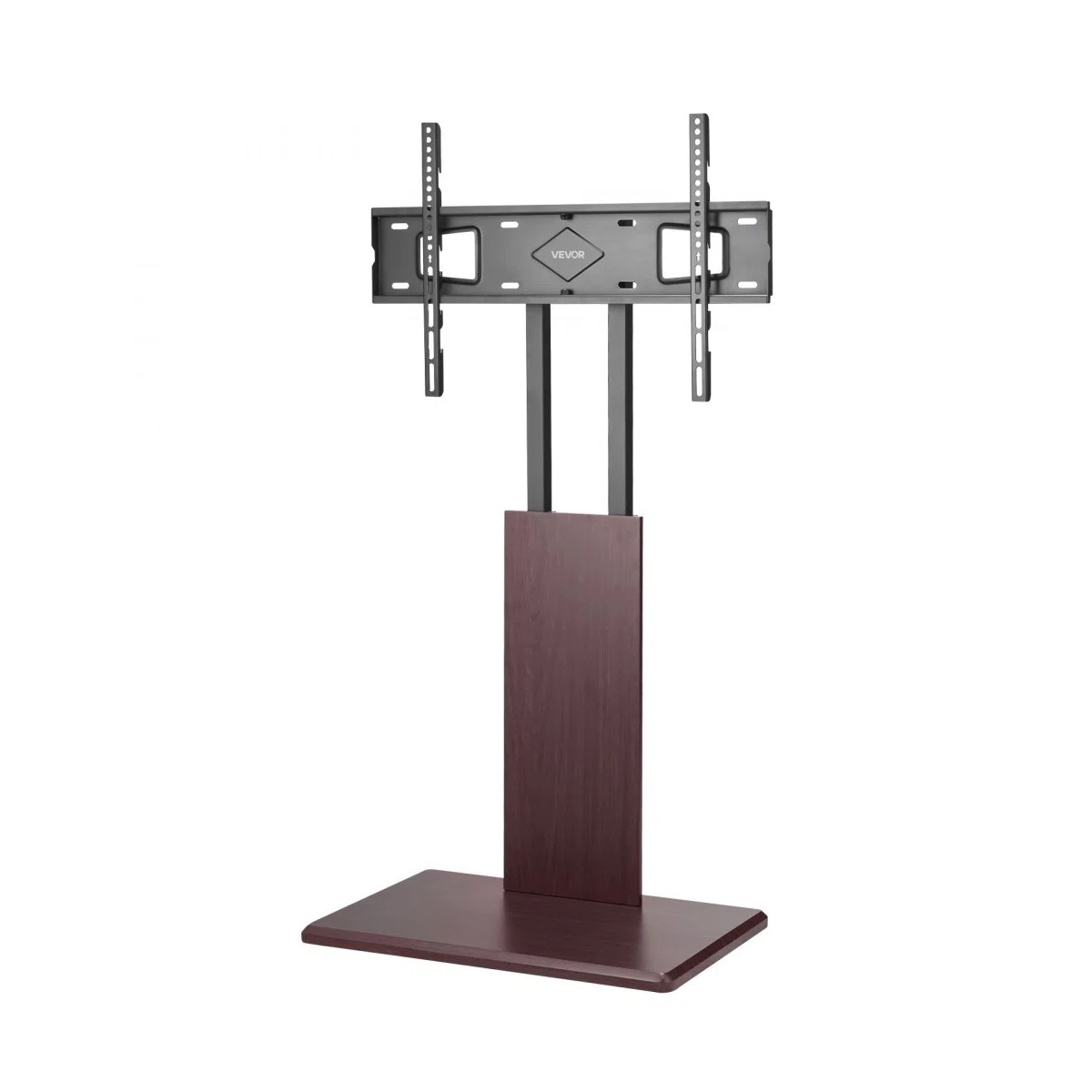 Universal TV Stand, Table Top TV Stand for 32-70 inch Screens, Swivel and Height Adjustable TV Mount Stand Holds up to 99 lbs with Power Strip, for Living Room, Bedroom, MAX VESA 600 x 400 mm