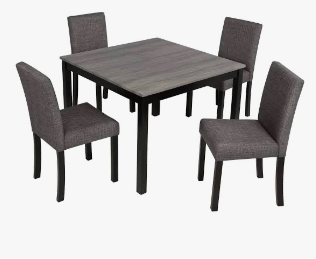 5-Piece Wooden Dining Table Set