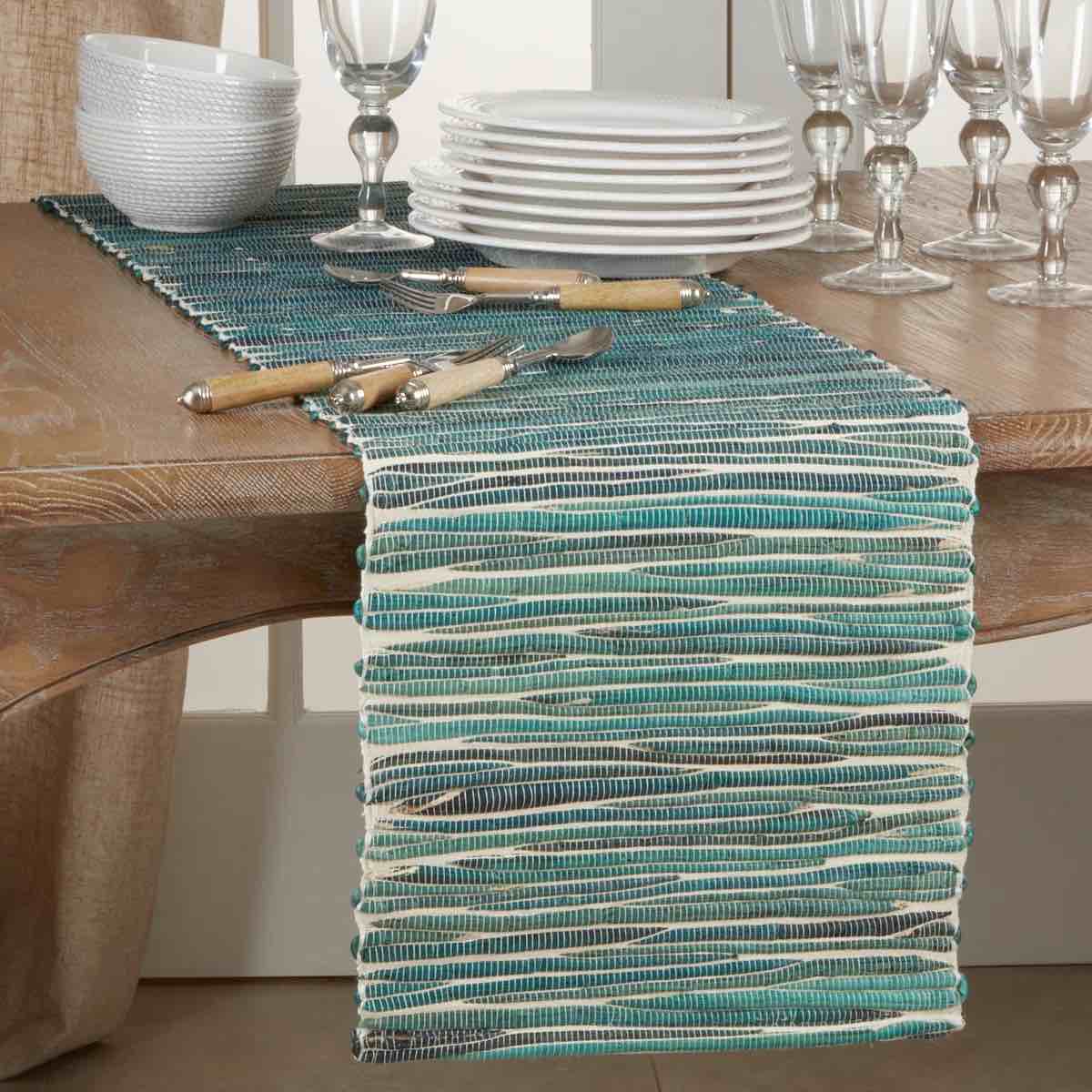 kendari water hyacinth table runner