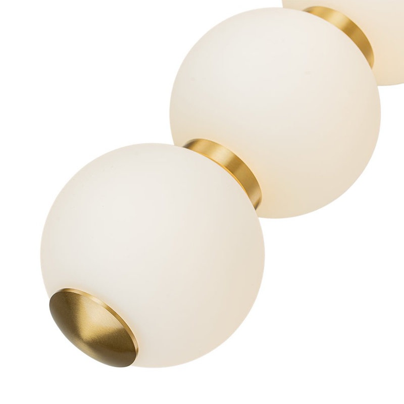 Condition photo showing New/Like New for khadra 1 - light stacked glass led single pendant
