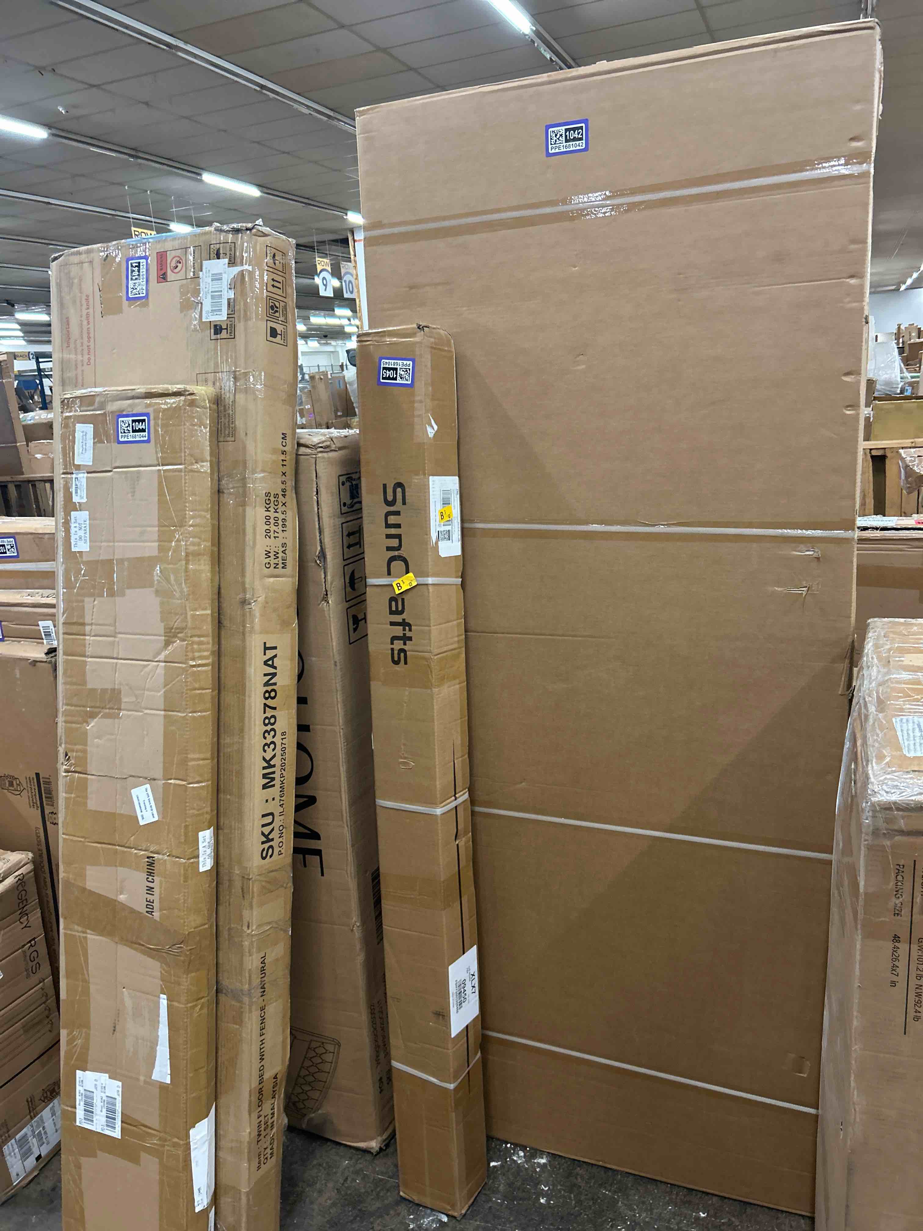 Condition photo showing New/Like New for adjustable handrails for outdoor steps - white metal stair railing with installation kit, porch railing fits 1 to 5 steps or horizontal use, wrought iron hand rails for outdoor steps