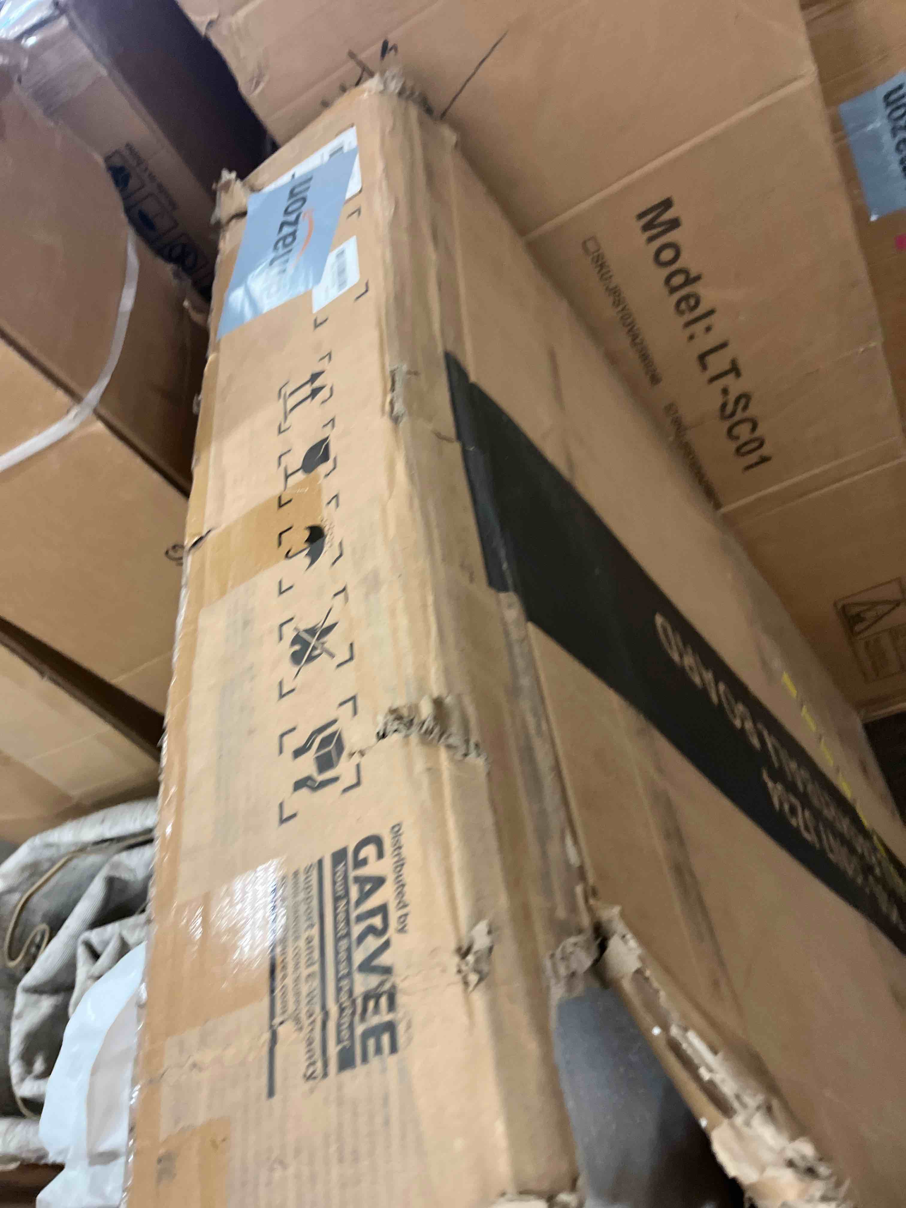 Condition photo showing New/Like New for garvee 54 inch wall mounted basketball hoop 8 to 10 ft adjustable height shatterproof pc