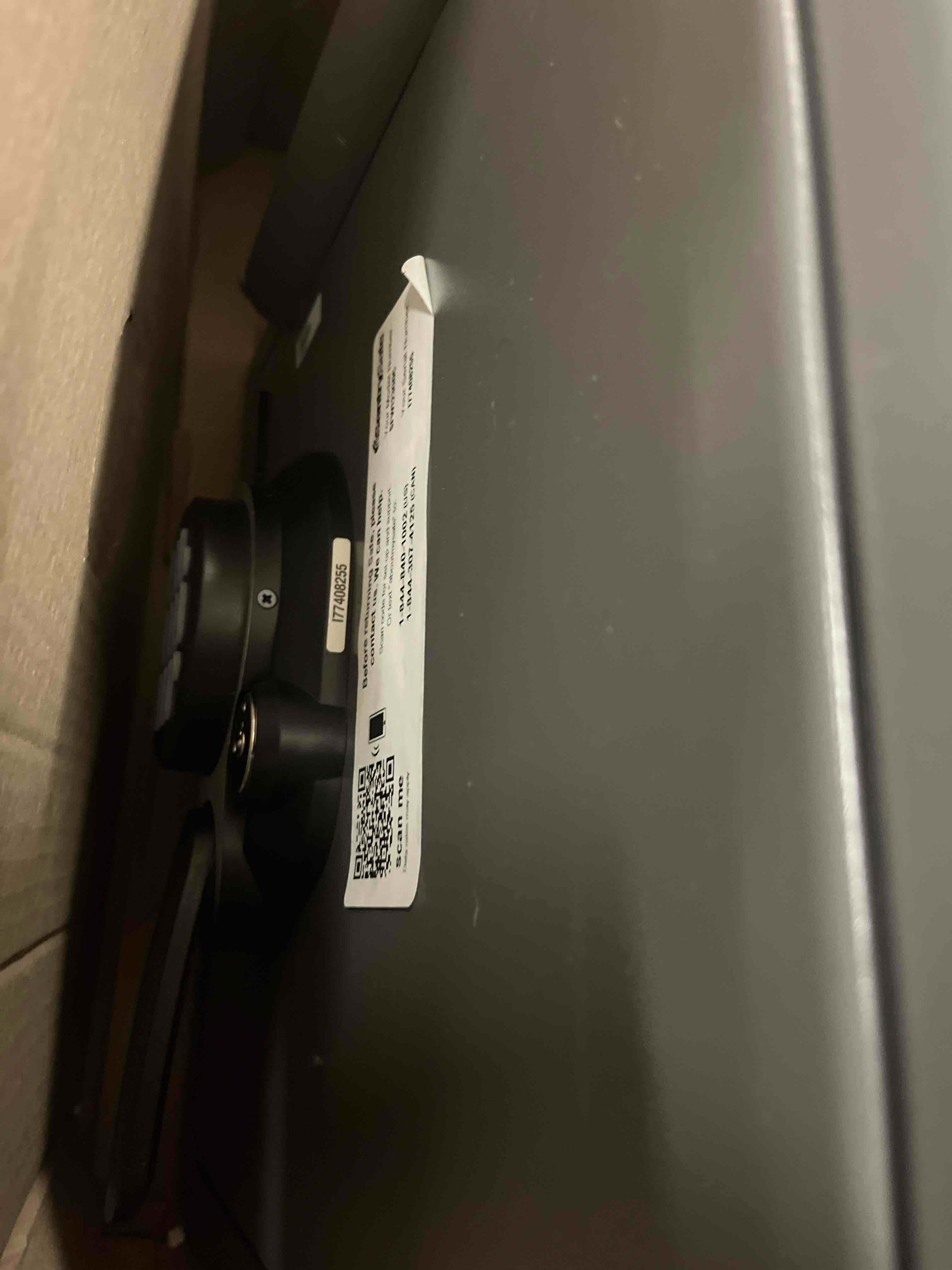 Condition photo showing Good Condition for sentrysafe black fireproof safe with digital push button keypad, home safe for money, documents, and other valuables, 1.23 cubic feet, sf123es