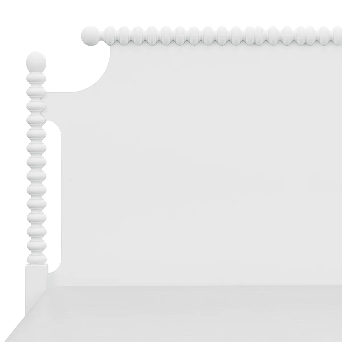 Condition photo showing New/Like New for birch lane nadette spindle queen headboard 